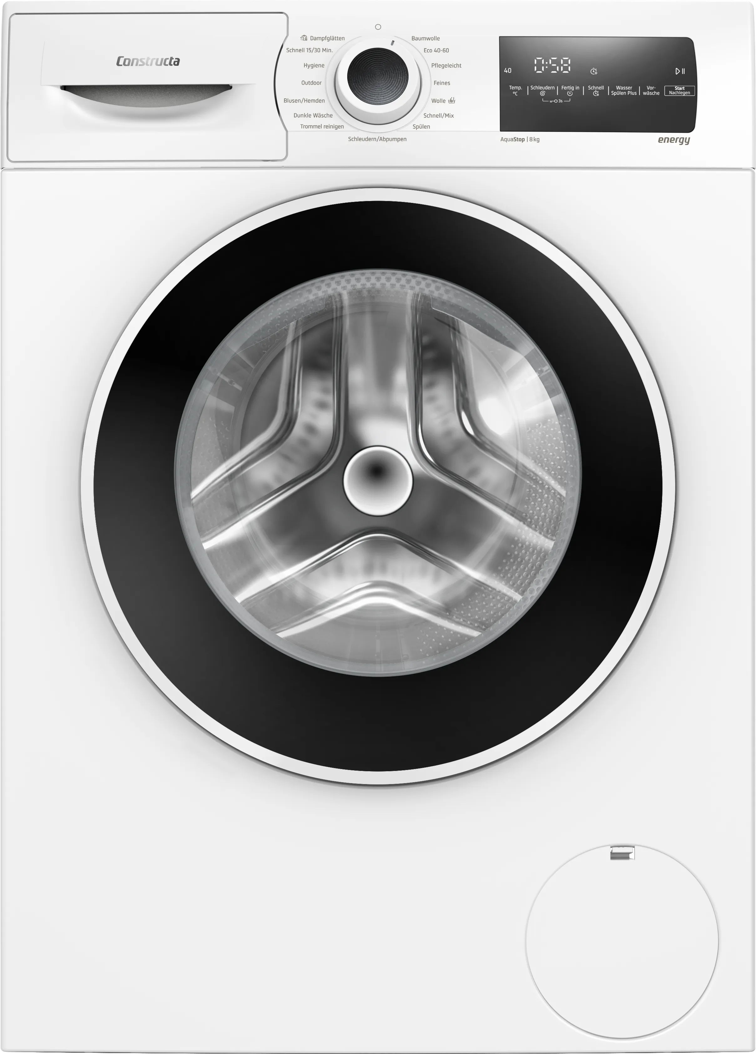 Waschmaschine, Frontlader 8 kg max. 1400 U/min.