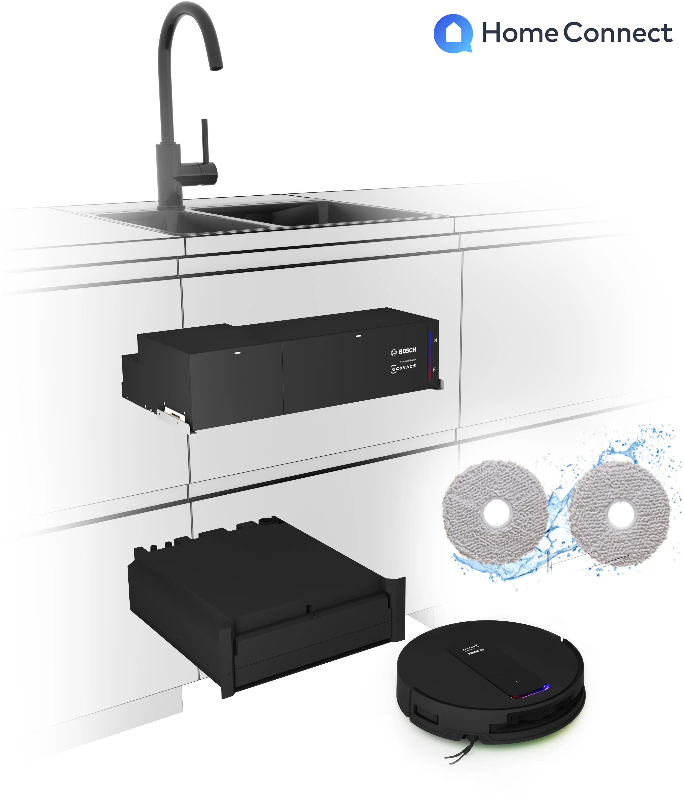 vestavný robotický vysavač