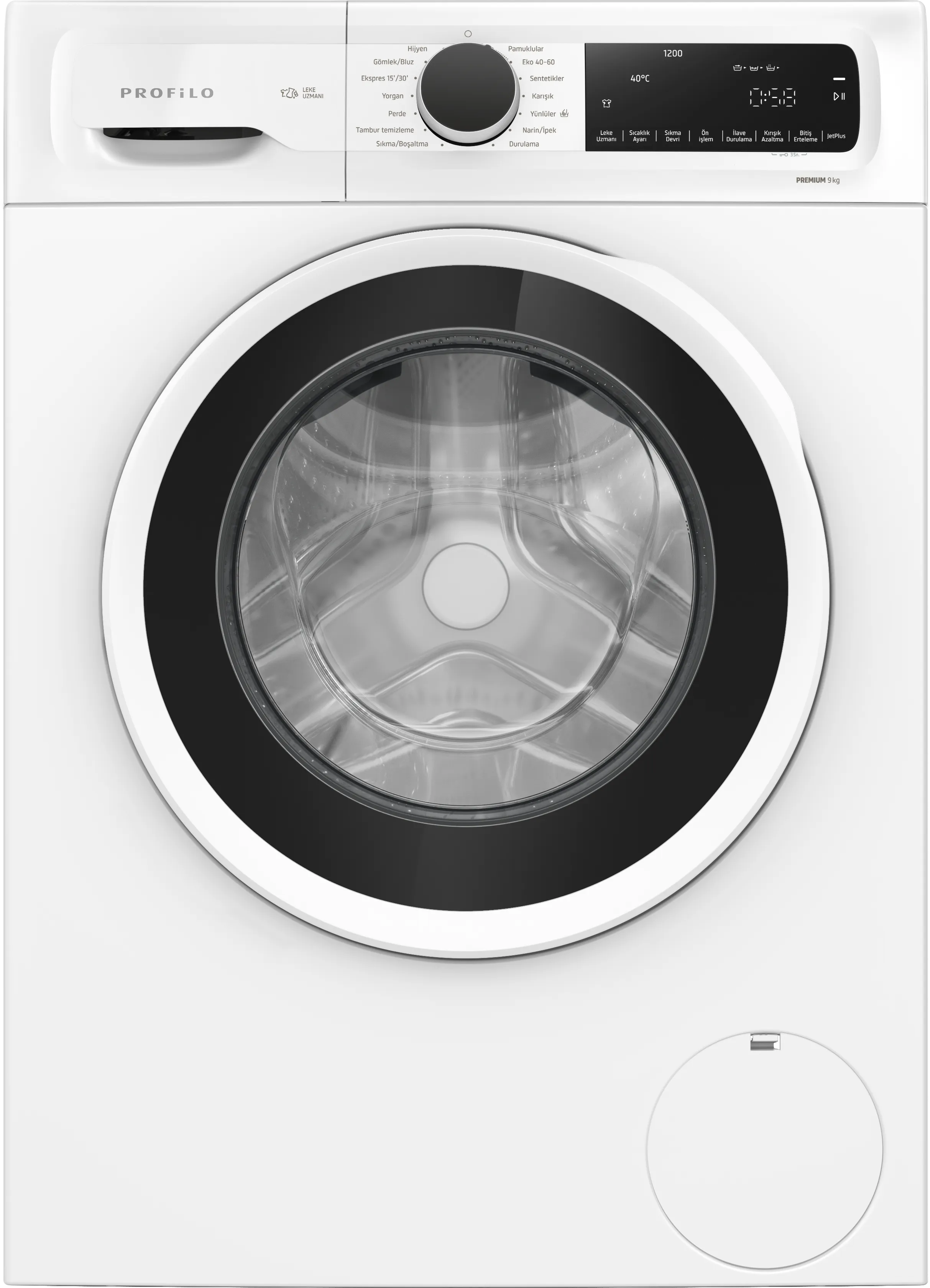Çamaşır Makinesi 9 kg maks. 1200 dev./dak.