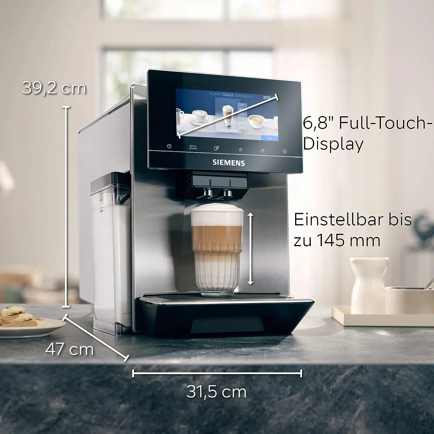 Siemens Kaffeevollautomat Eq900 Tq907d03