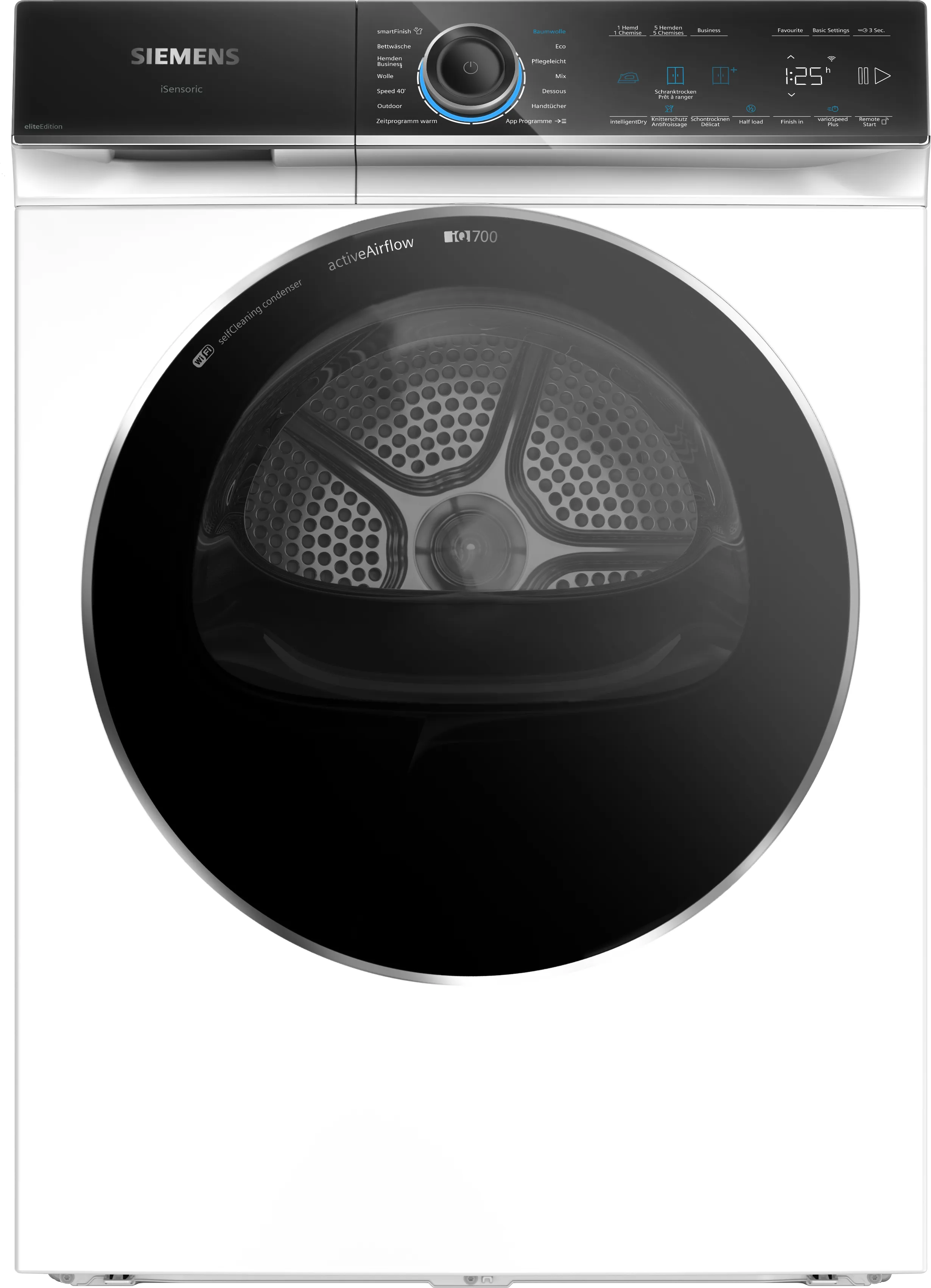 iQ700 Asciugatrice con pompa termica 9 kg