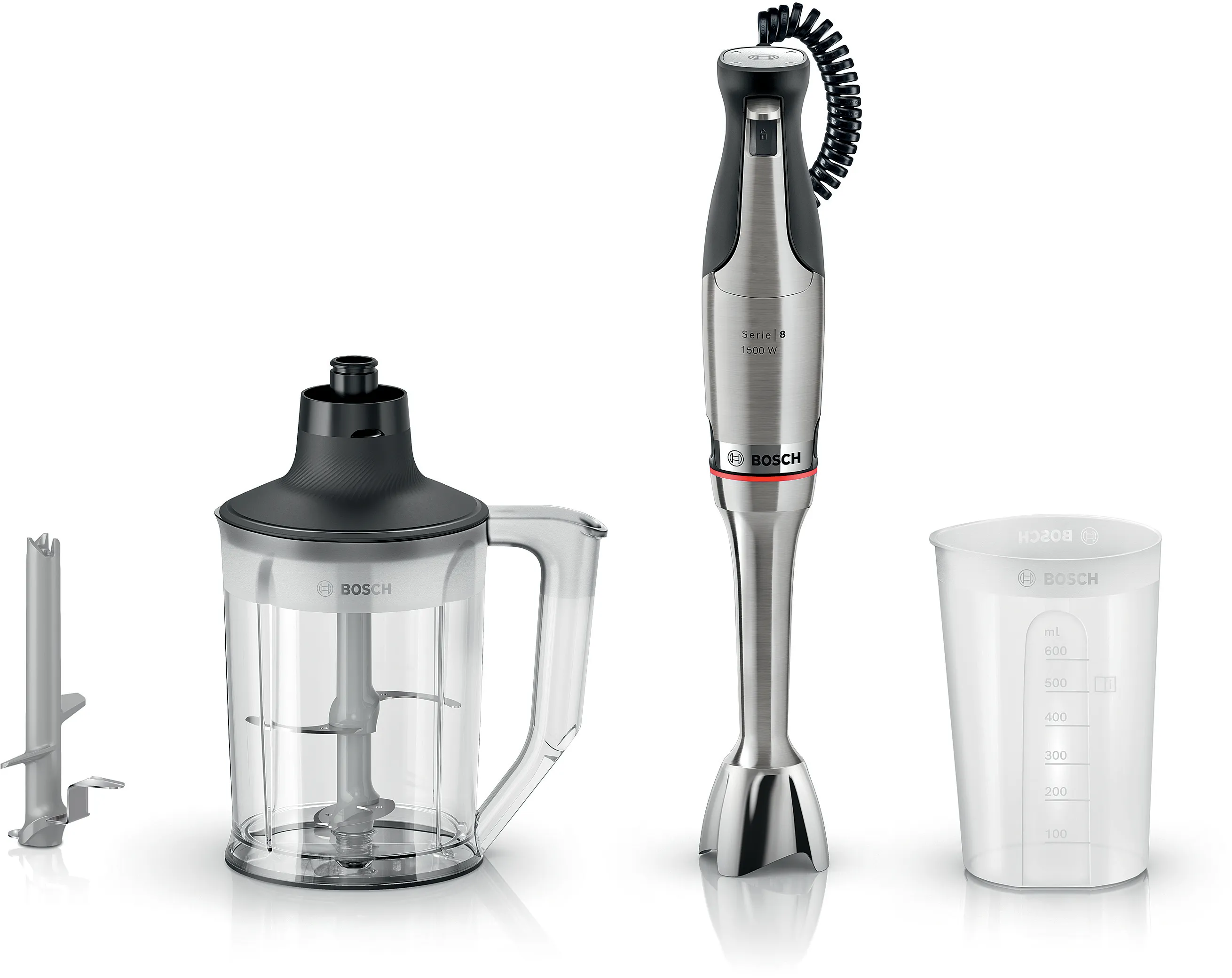 Série 8 Mixeur plongeurs ErgoMaster 1500 W Inox