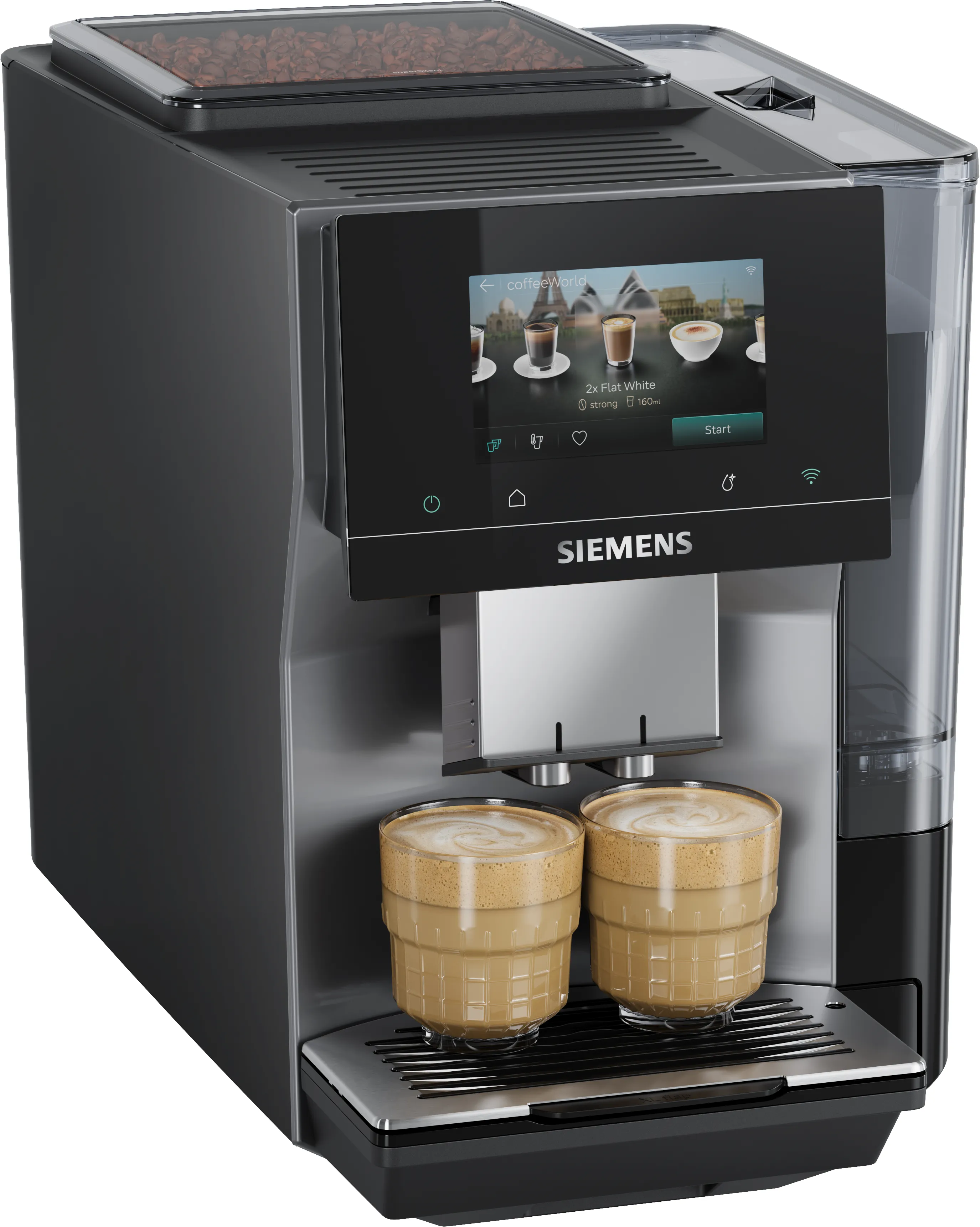 Kaffeevollautomat EQ700 classic Grau 