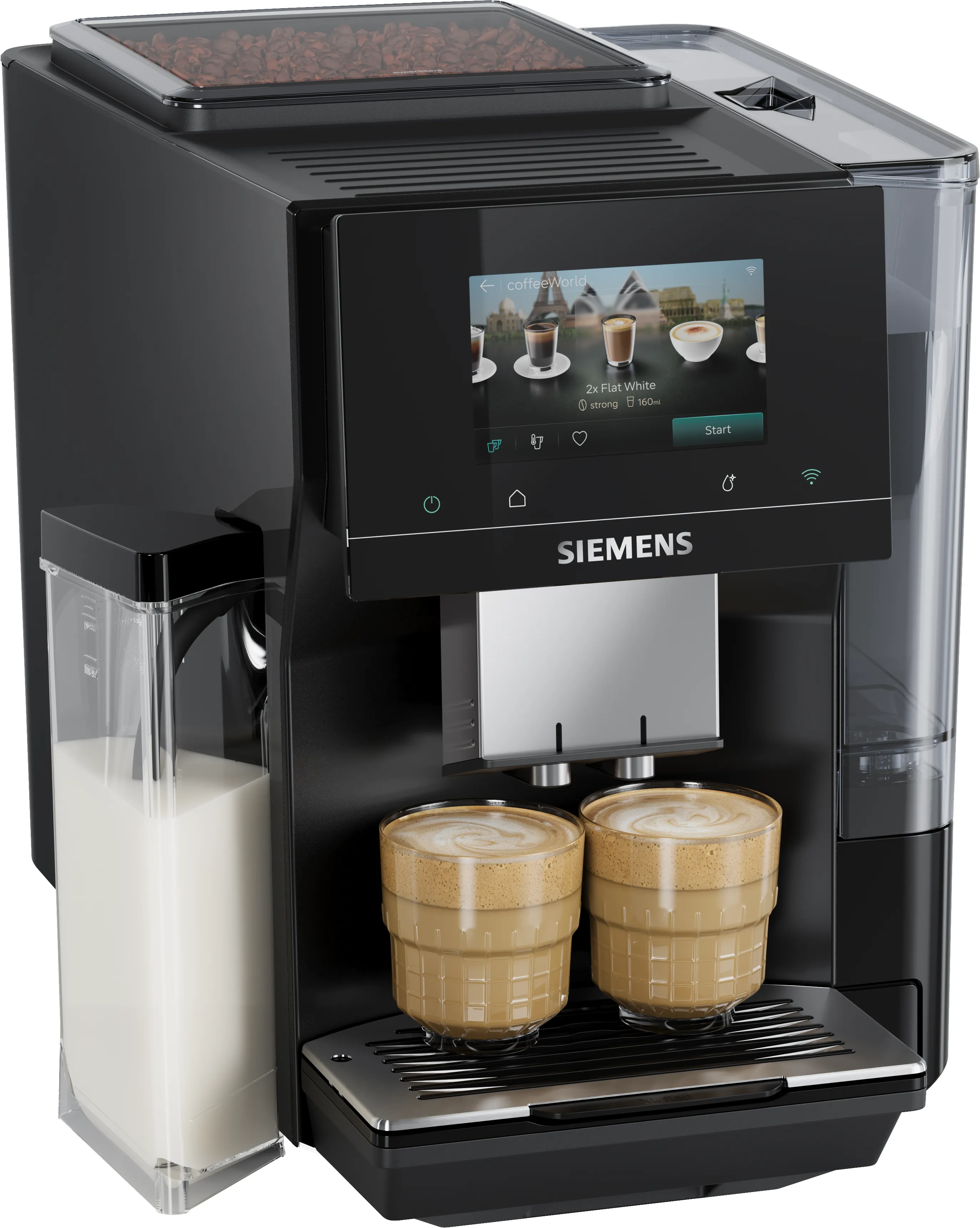 Machine à espresso entièrement automatique EQ700 iAroma 