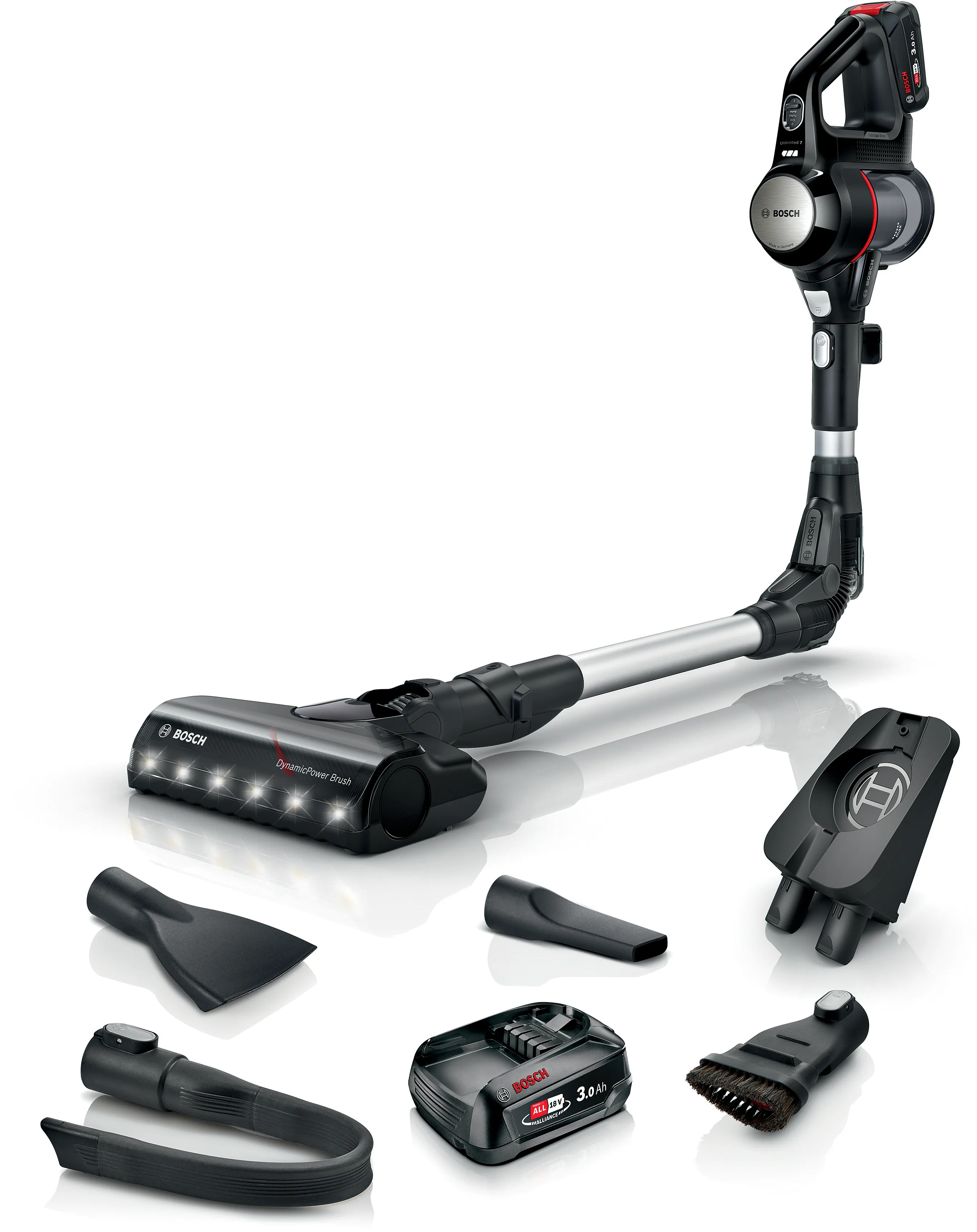 Cordless vacuum cleaner Unlimited 7 Black 