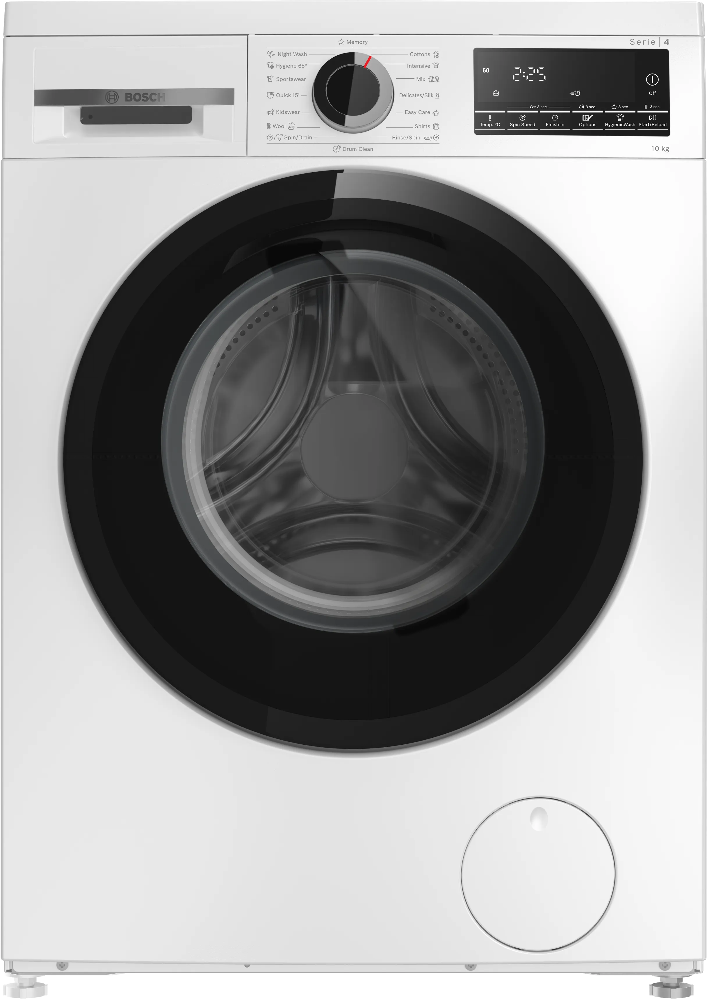 Series 4 washing machine, Slimline 10 kg 1300 rpm 