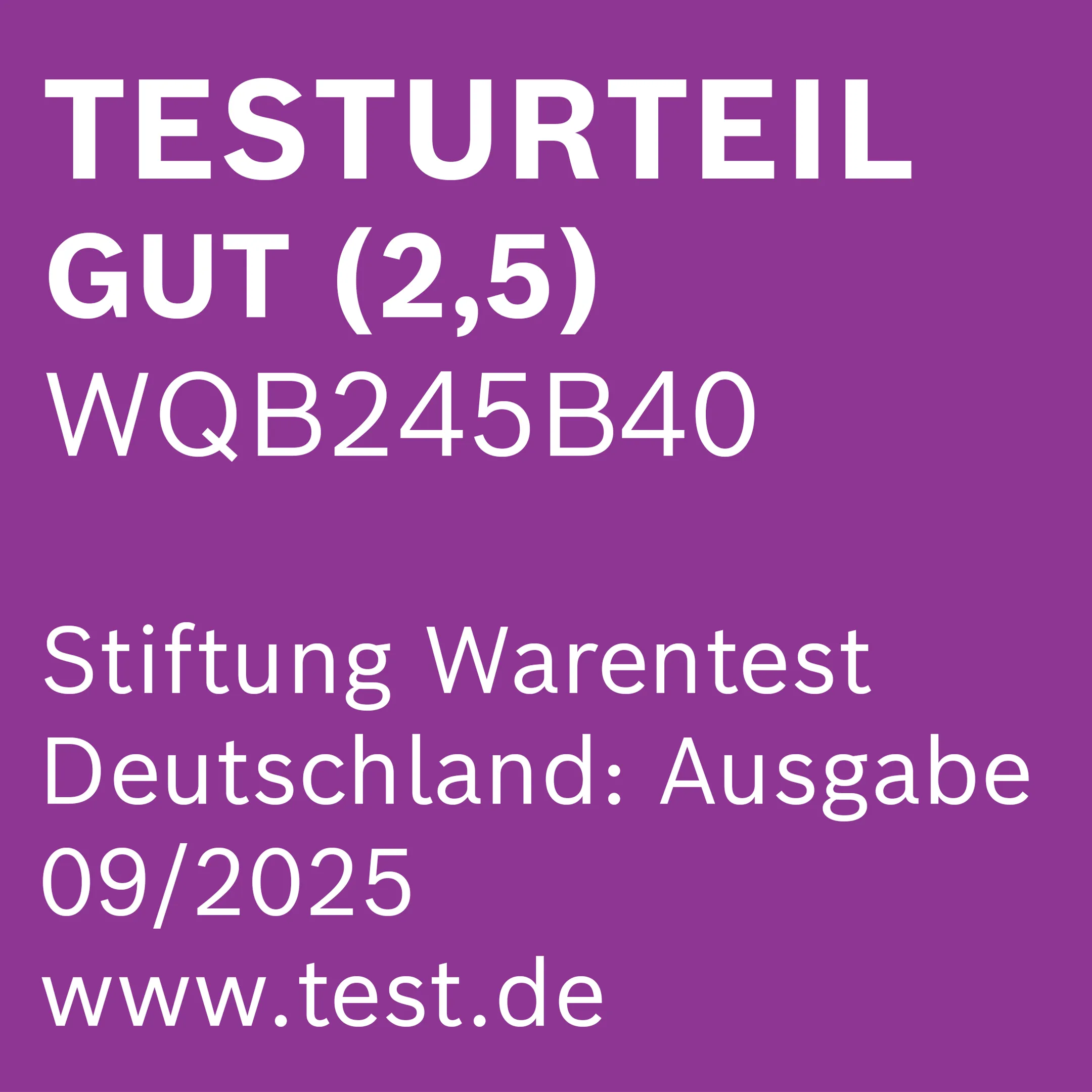 Foto Nr. 11 des Produkts WQB245B40