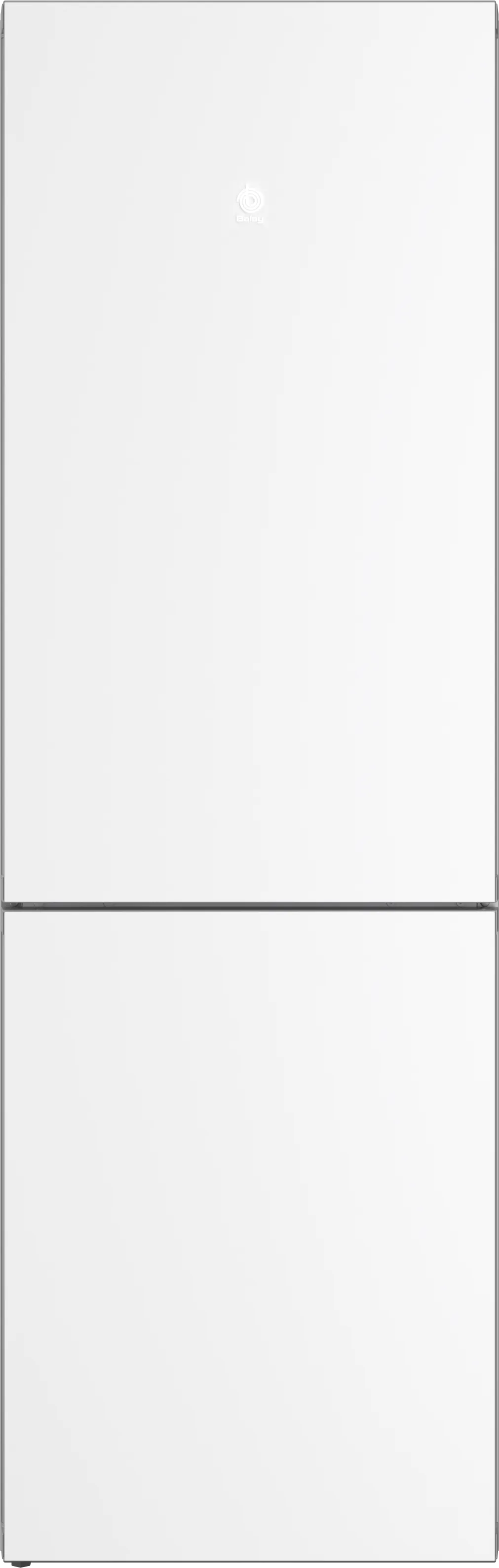 Frigorífico combinado 186 x 60 cm Cristal blanco, Total No Frost 