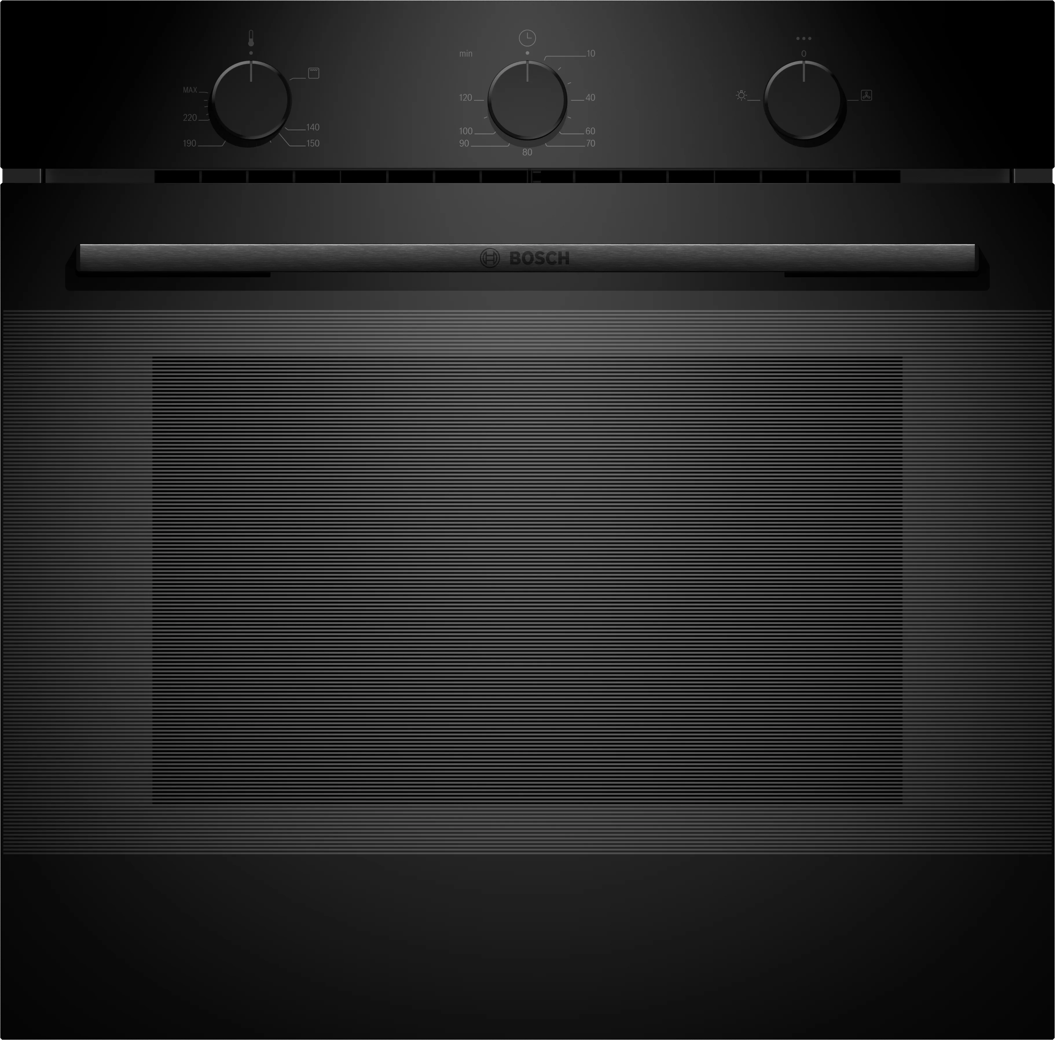 Series 4 Gas built-in oven 60 x 60 cm Black 