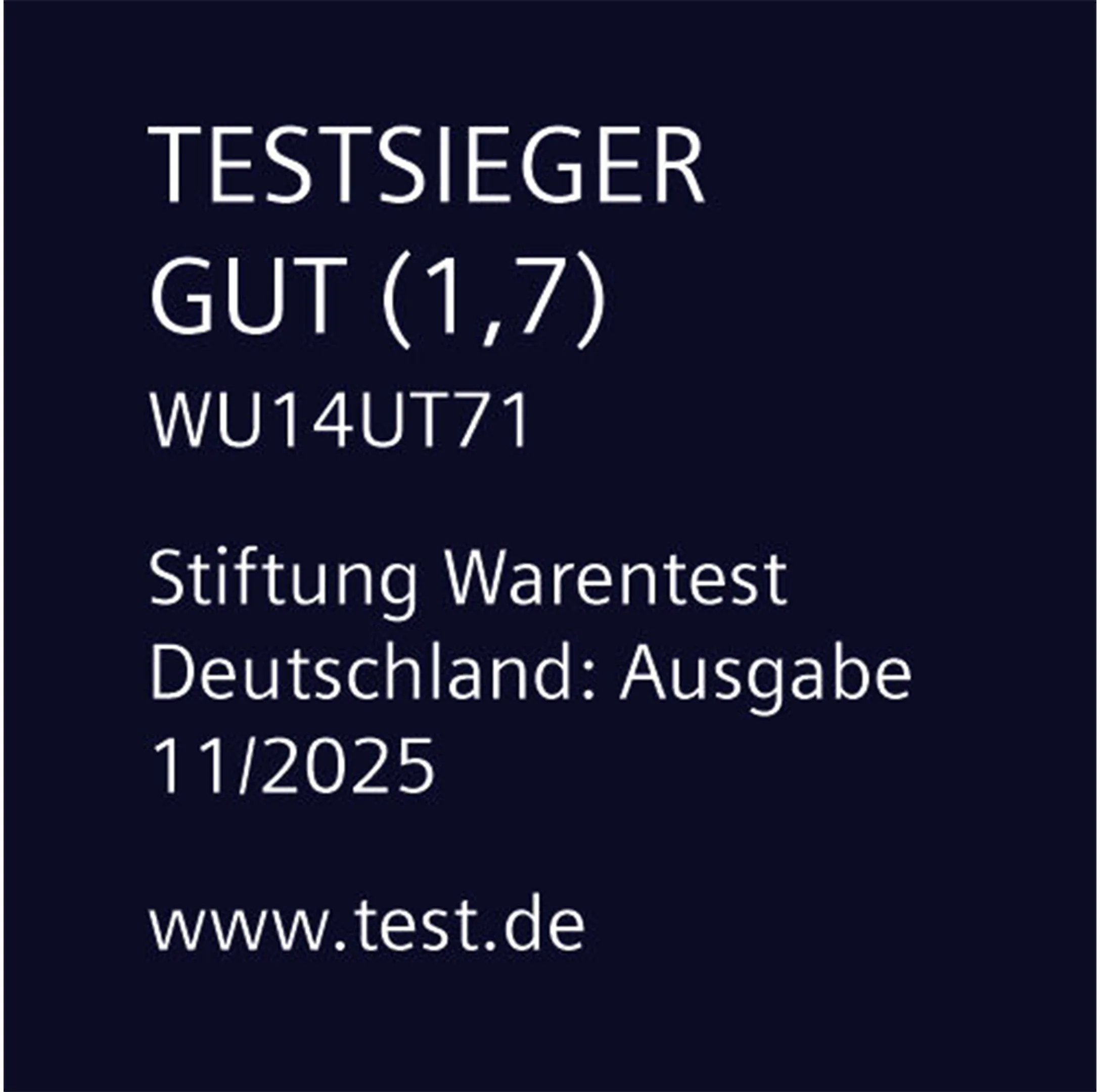 Foto Nr. 7 des Produkts WU14UT71