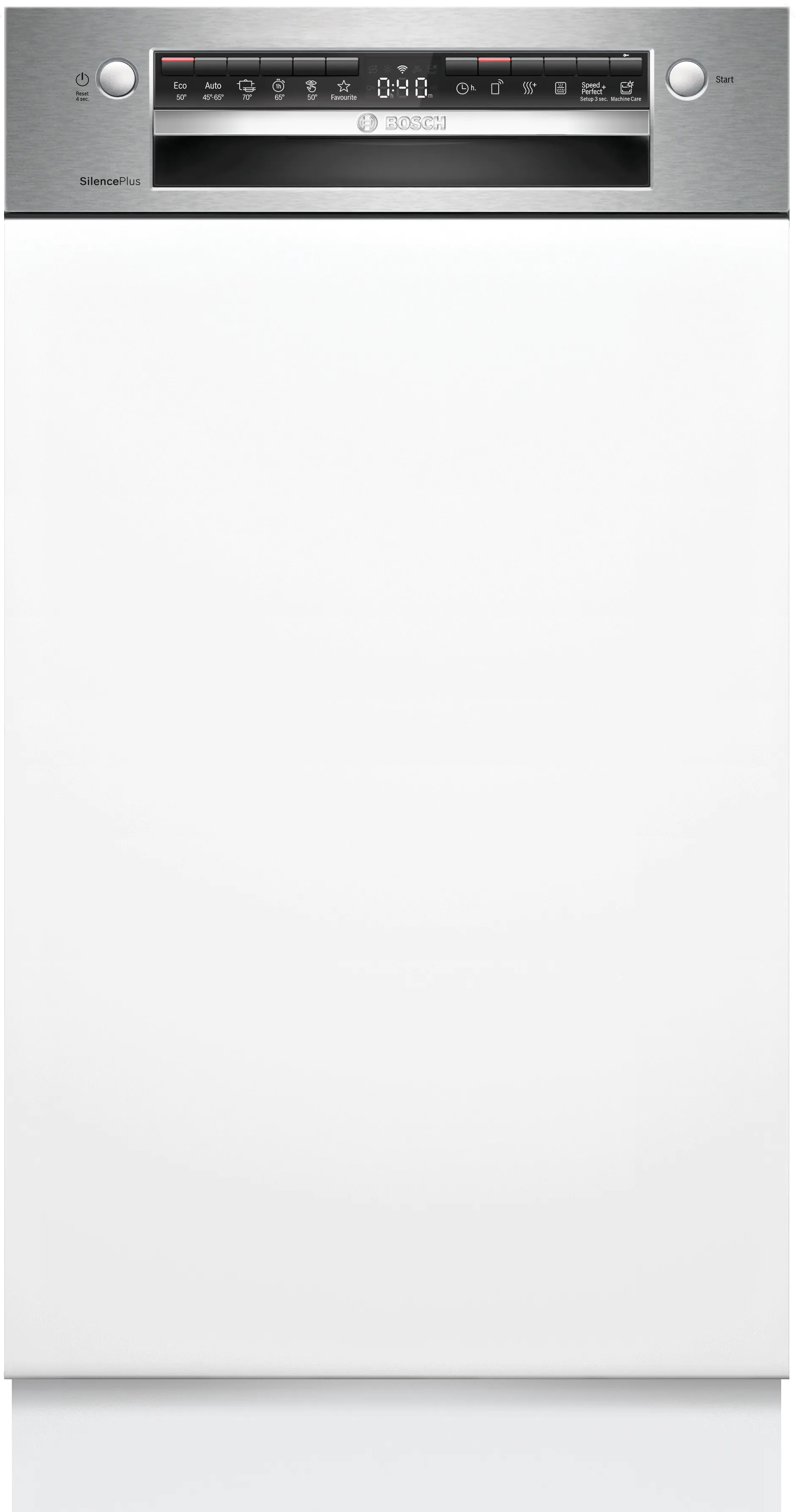 Série 4 Lave-vaisselle intégrable 45 cm Acier brossé 