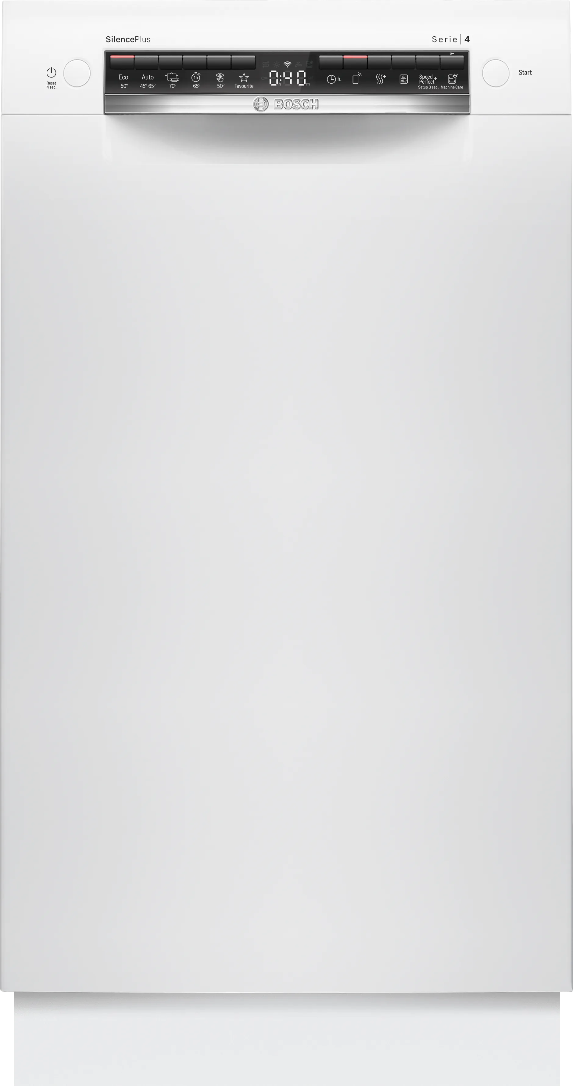 Serie 4 Underbyggd diskmaskin 45 cm Vit 