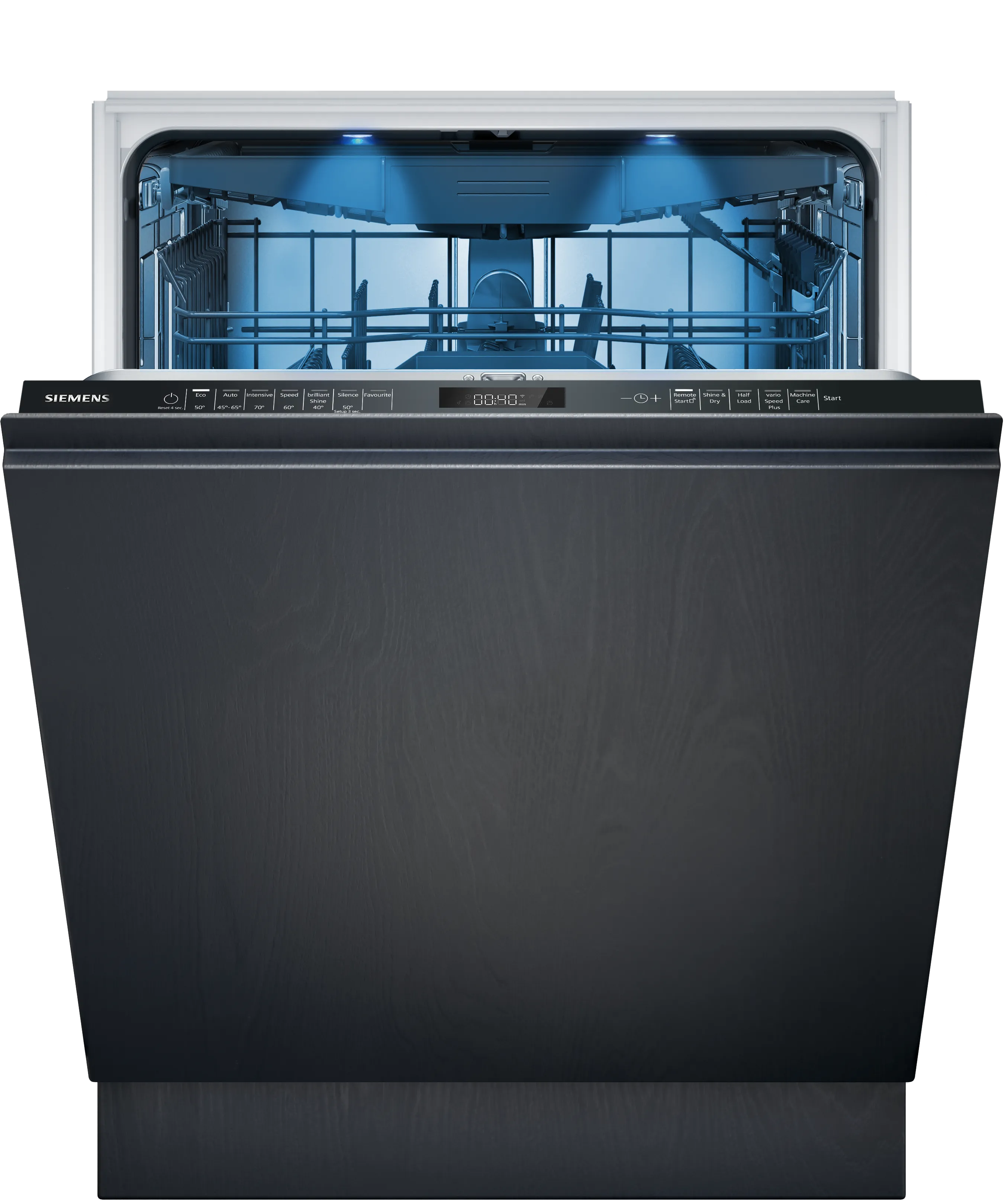 iQ500 Fully-integrated dishwasher 60 cm varioHinge 