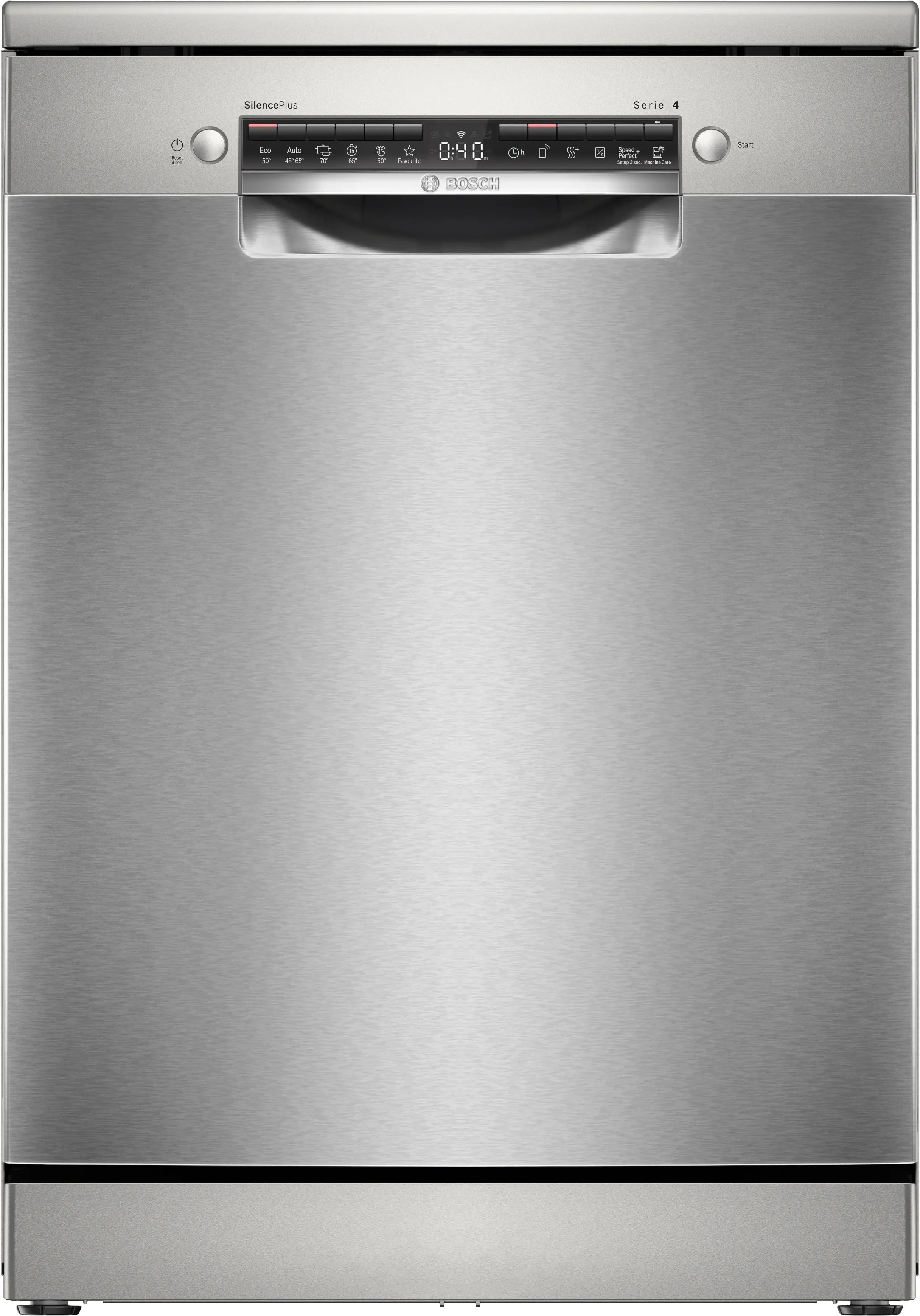 סדרה 4 מדיח כלים 60 cm דמוי נירוסטה – ללא סימני טביעות אצבע 