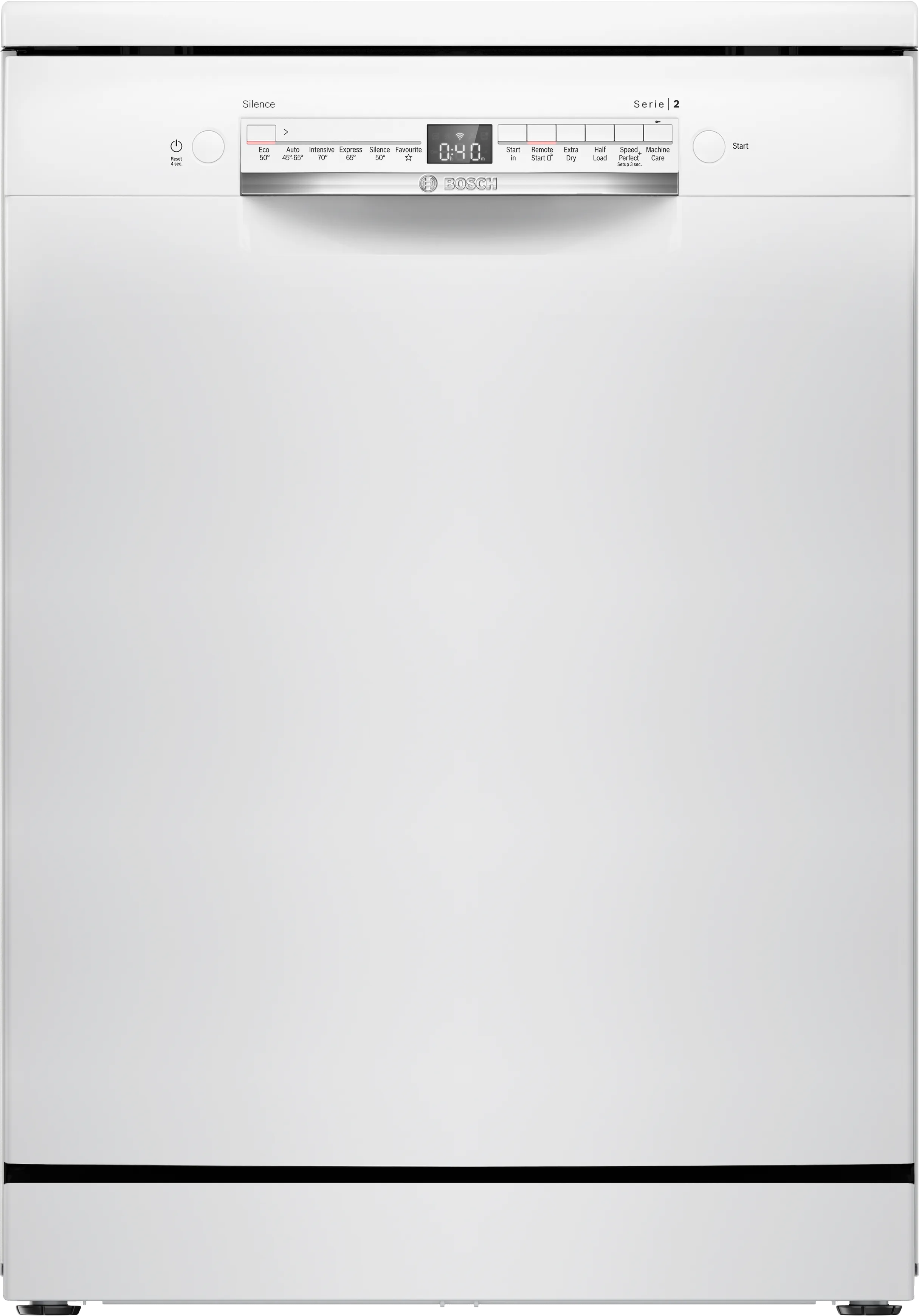 Series 2 free-standing dishwasher 60 cm White