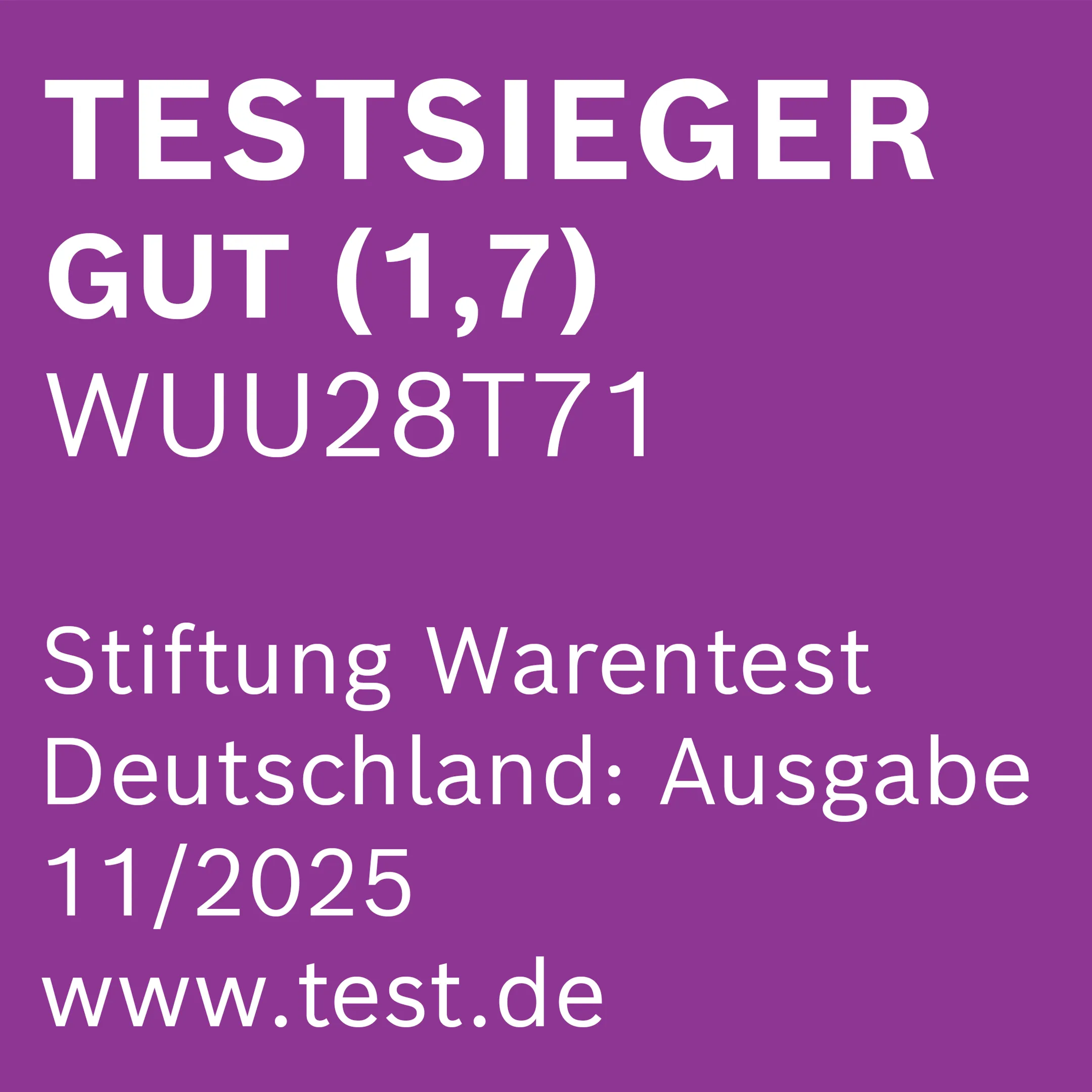 Foto Nr. 8 des Produkts WUU28T71