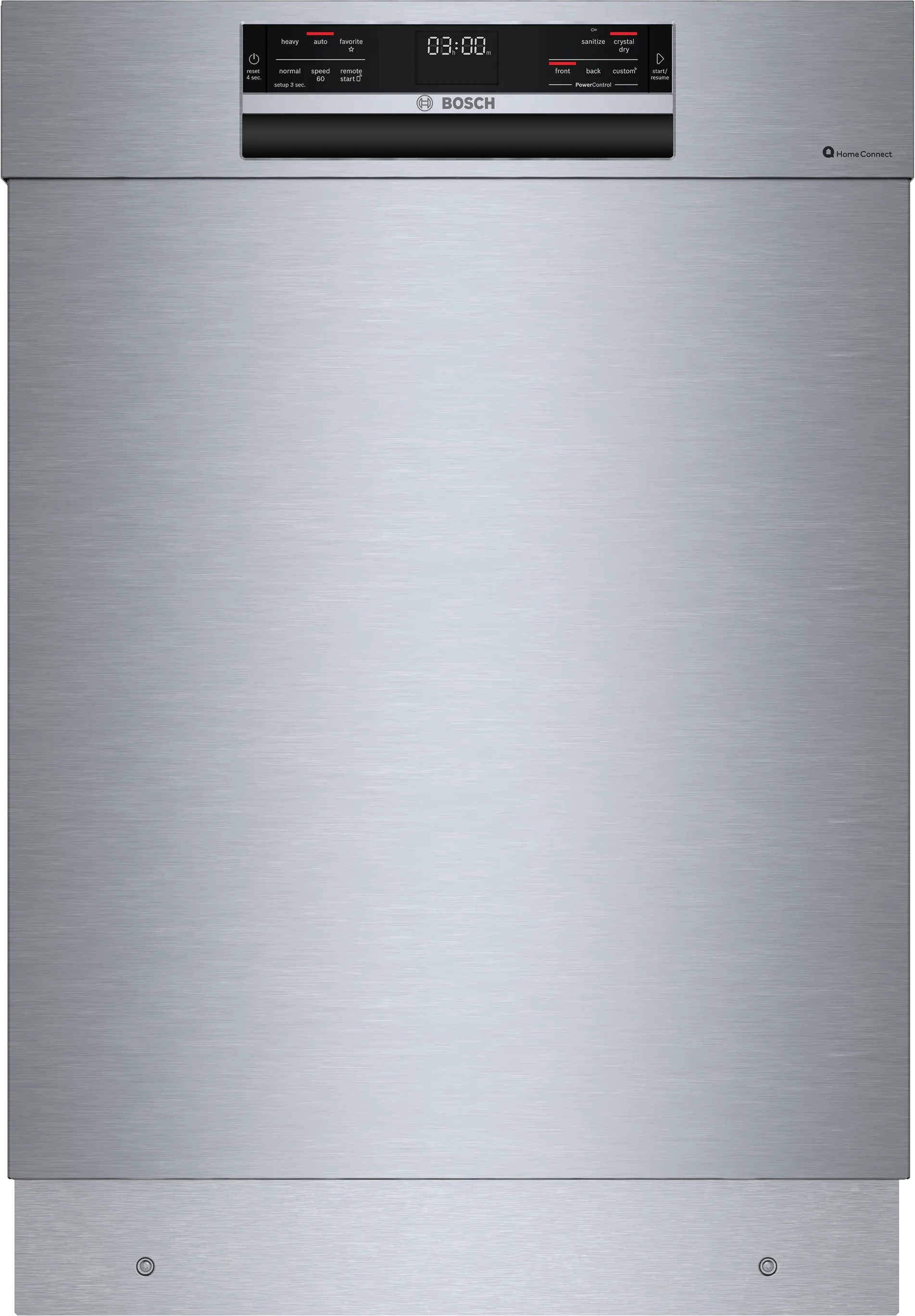 800 Series Dishwasher 60 cm Stainless steel,  