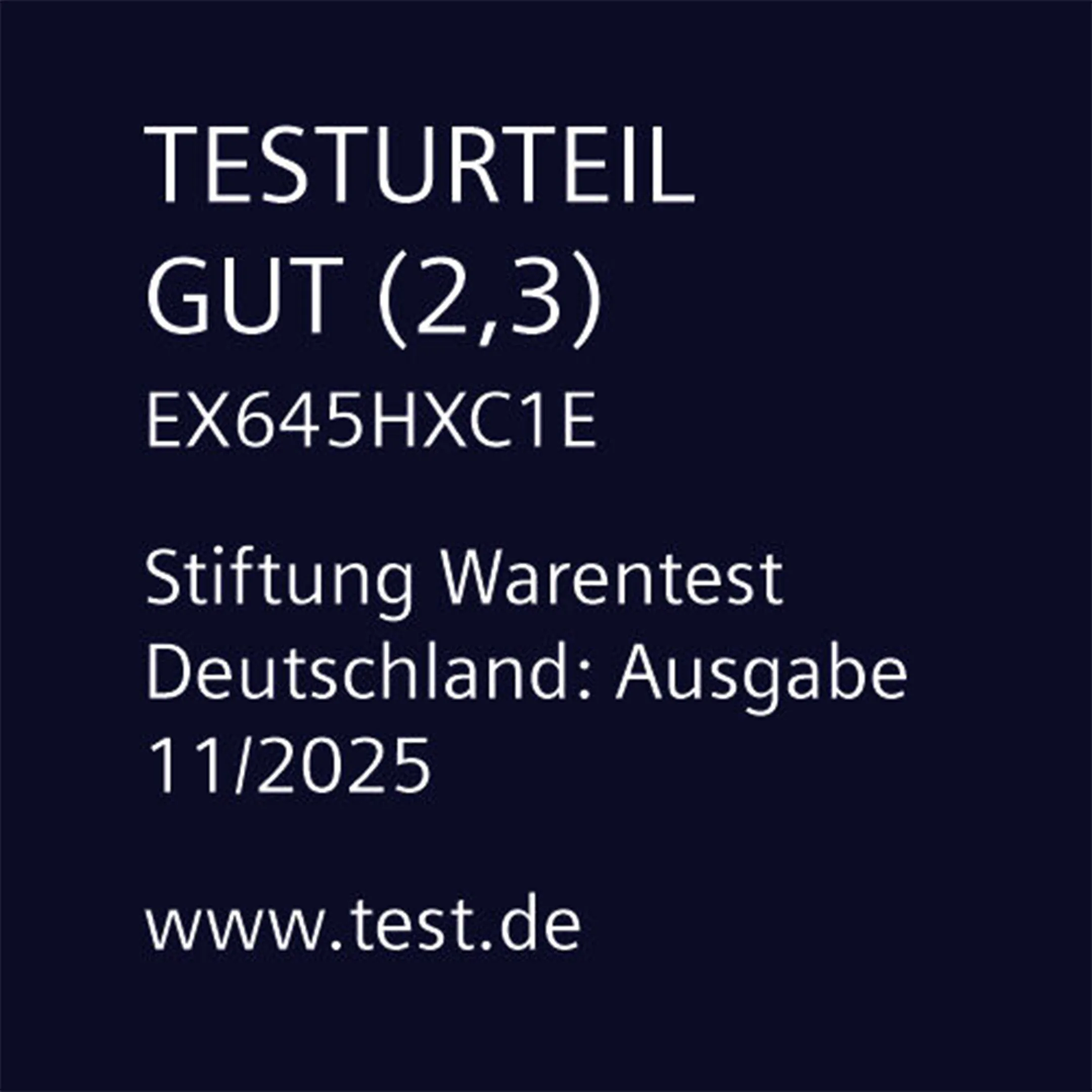 Foto Nr. 8 des Produkts EX645HXC1E