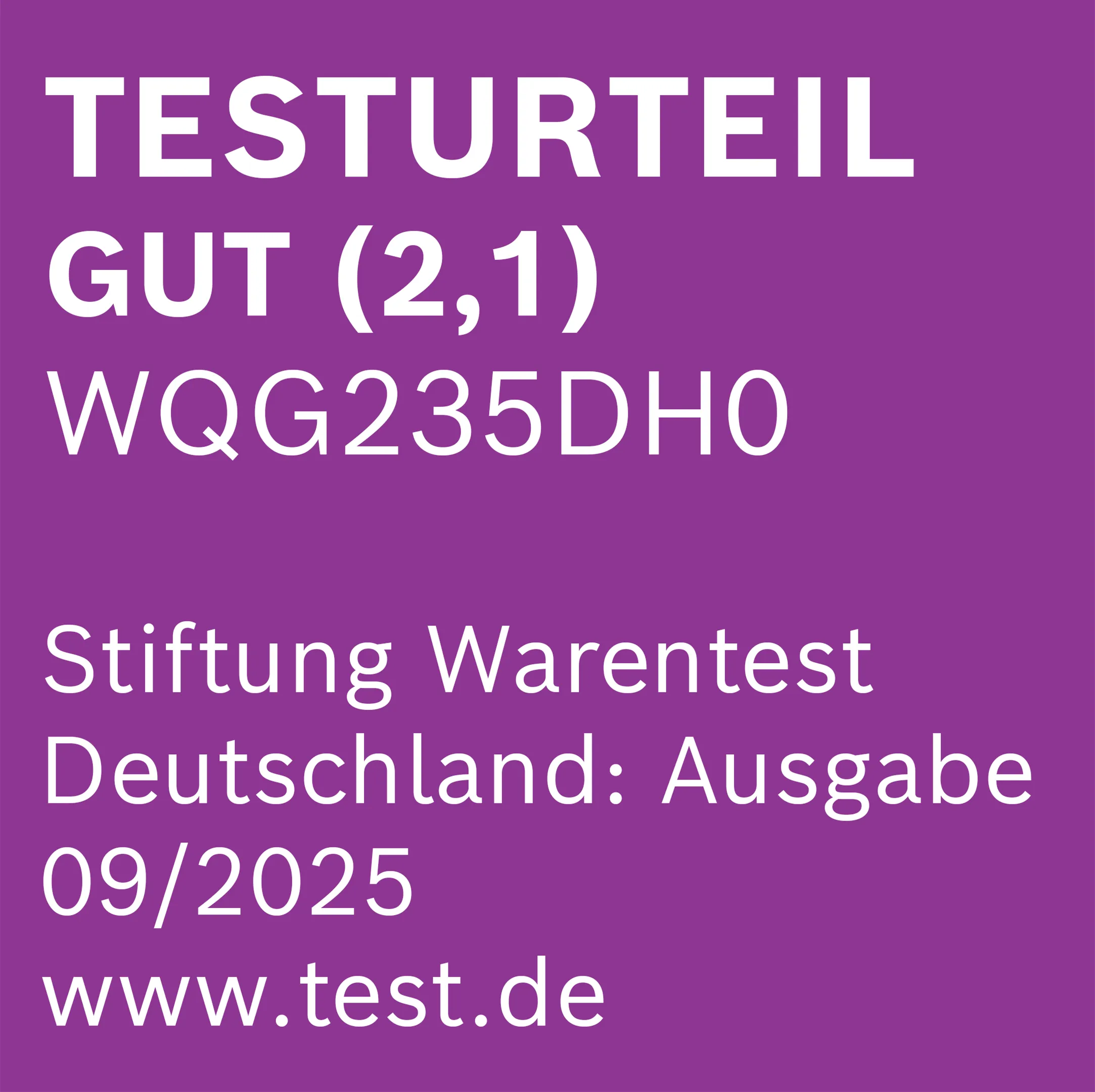 Foto Nr. 11 des Produkts WQG235DH0