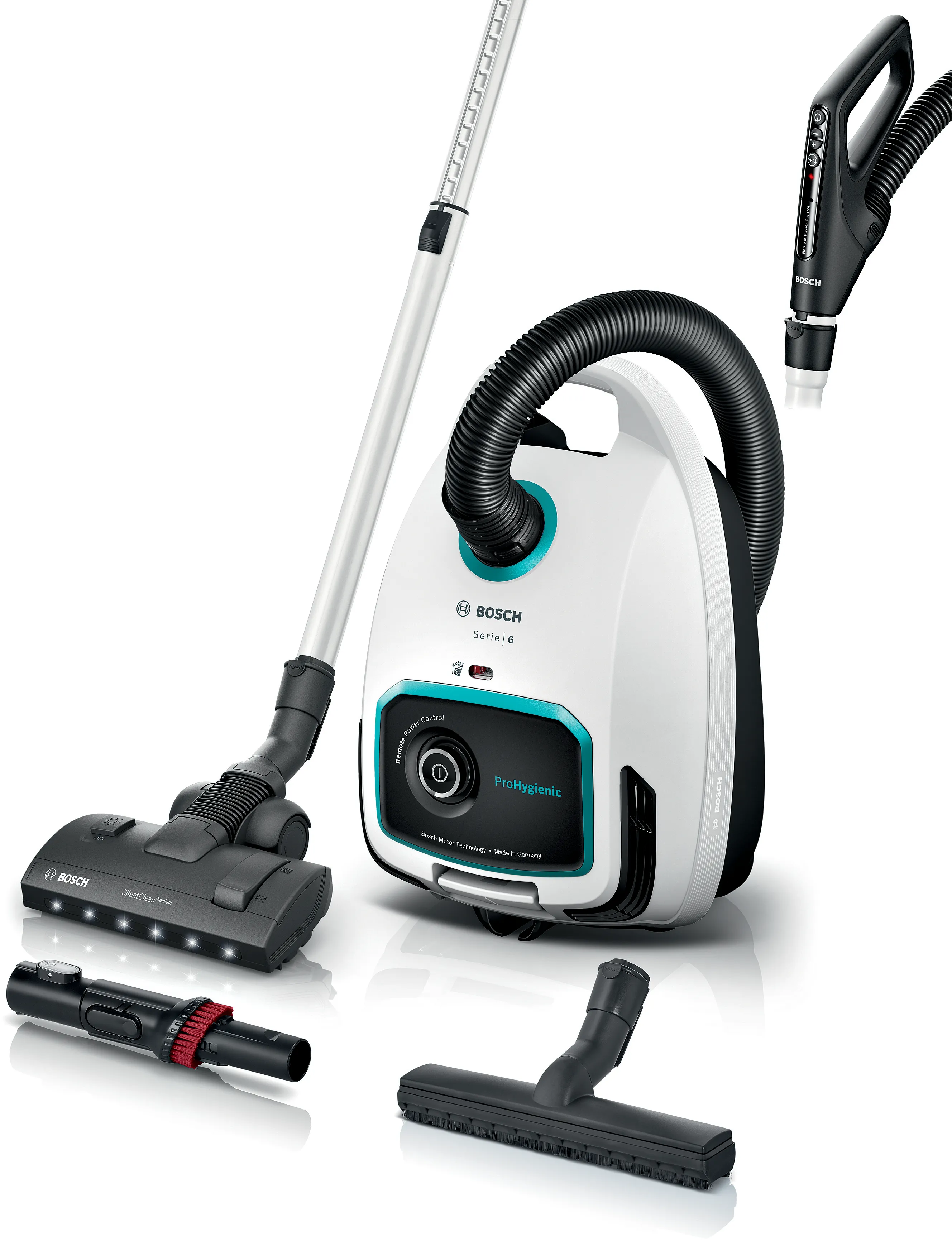 Serie 6 Sáčkový vysavač ProHygienic bílá 