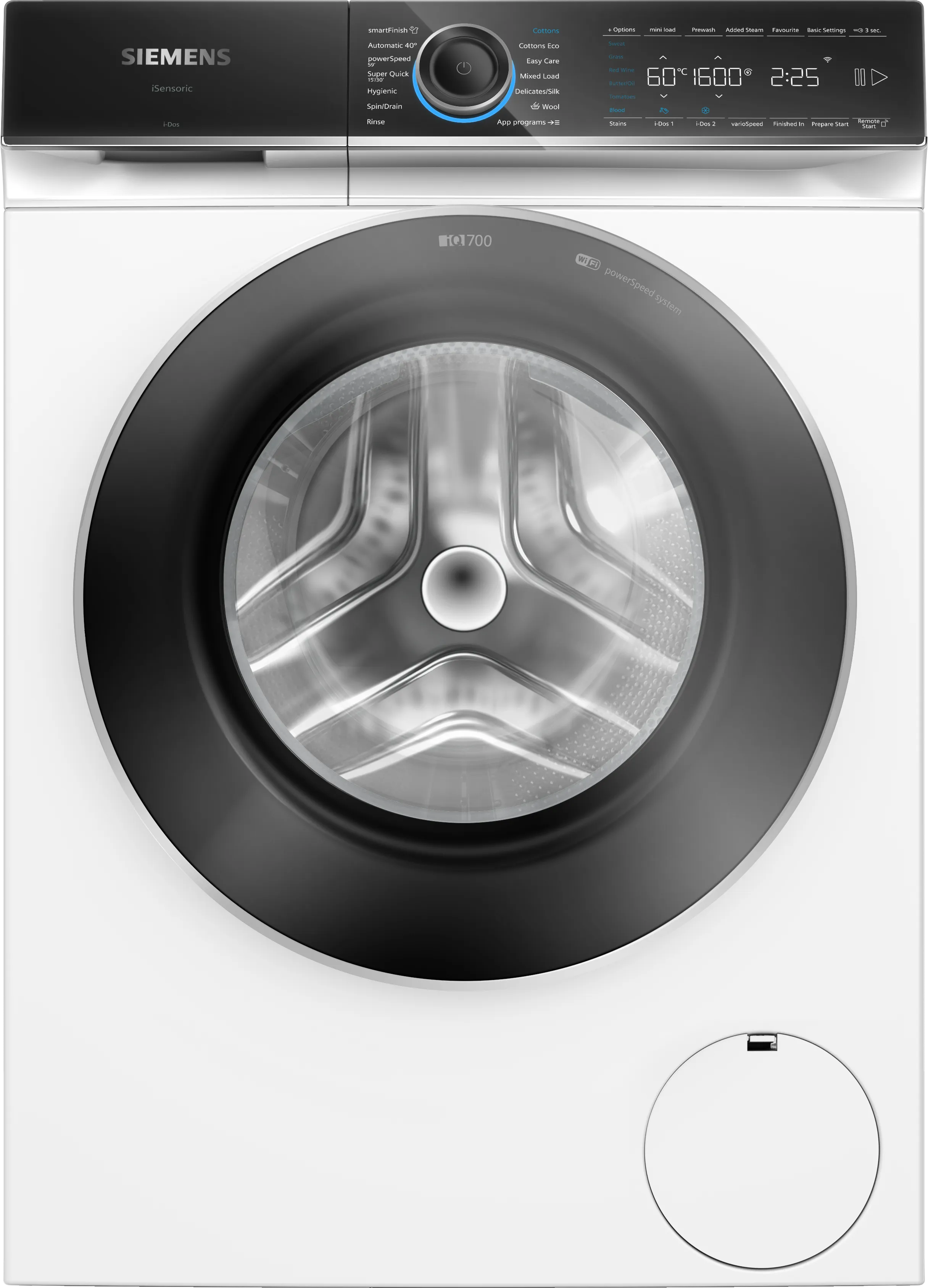 iQ700 washing machine, front loader 10 kg 1600 rpm 