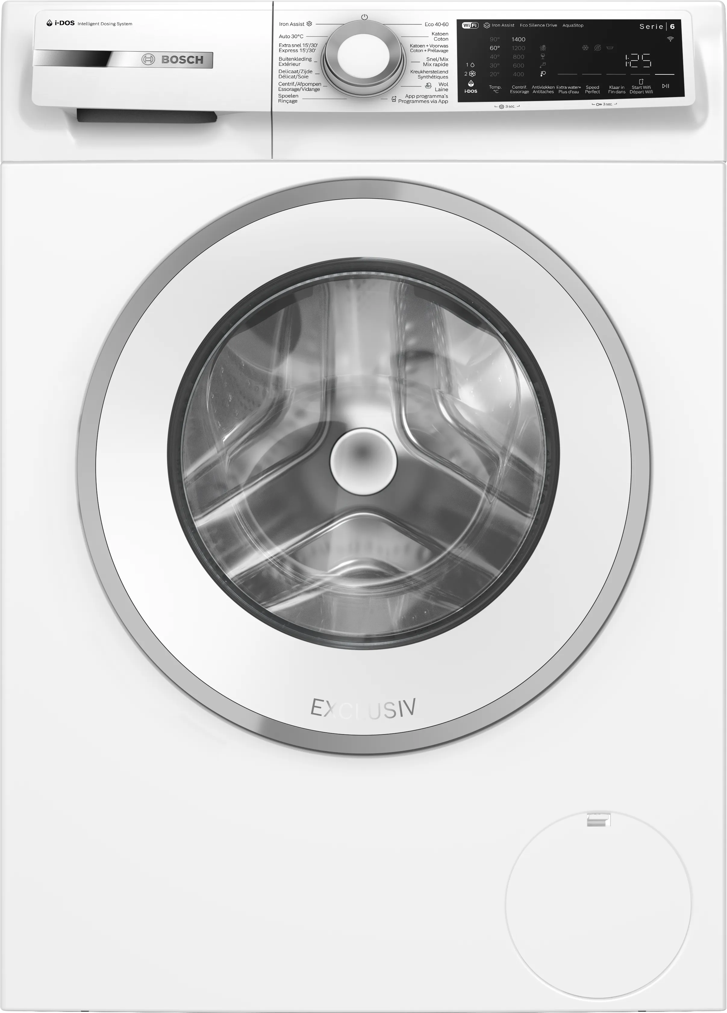 Serie 6 Wasmachine 9 kg max. 1400 rpm 