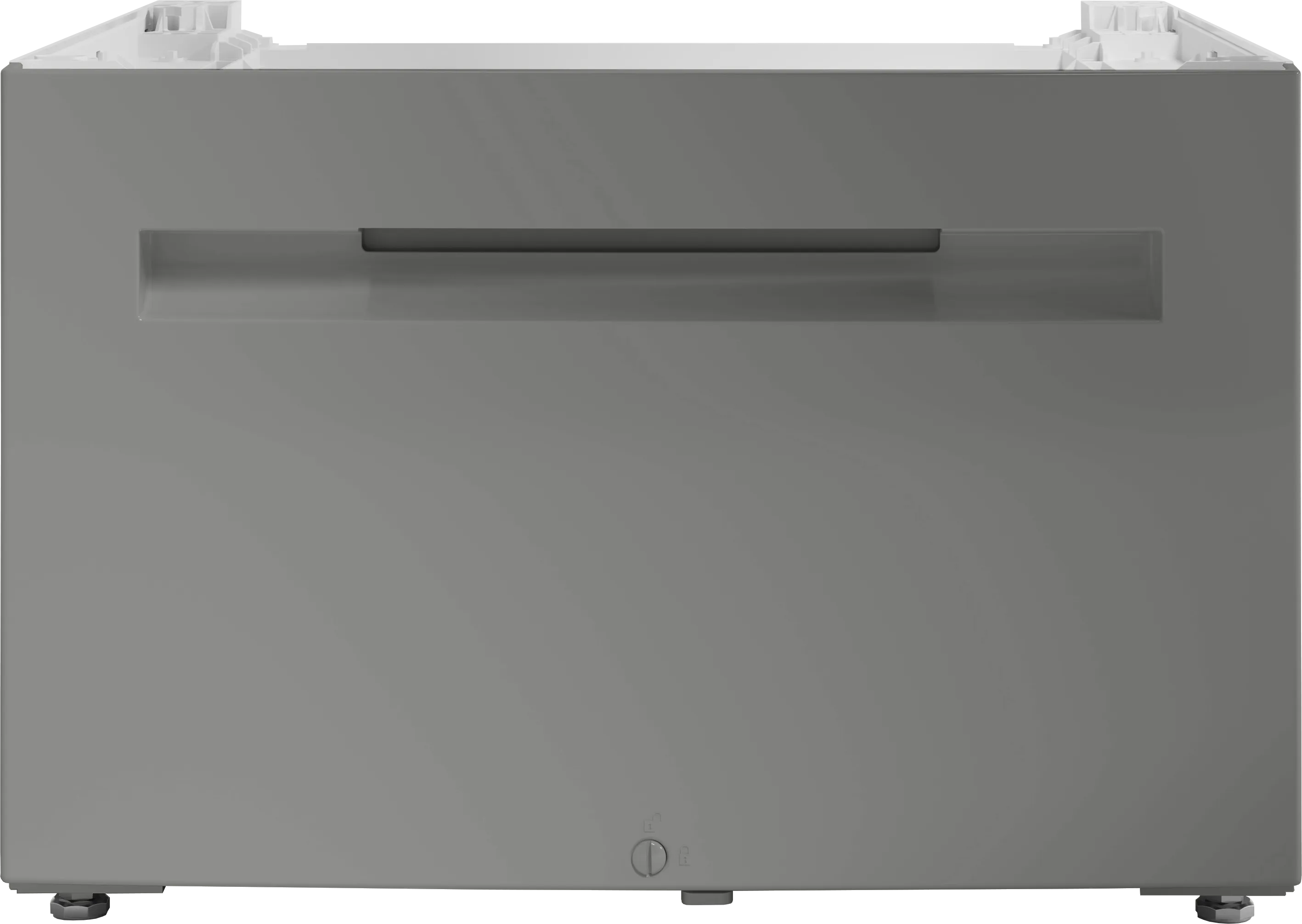 Dryer platform with pull-out 