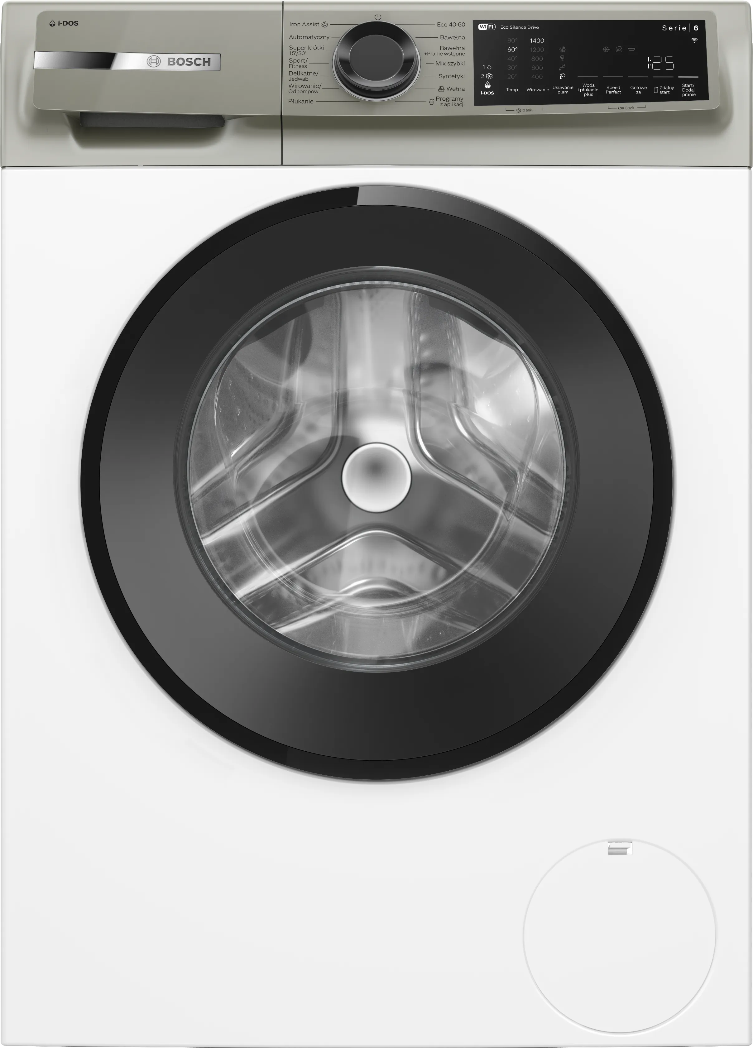 Serie 6 Pralka ładowana od frontu 9 kg maks. 1400  obr./min. 