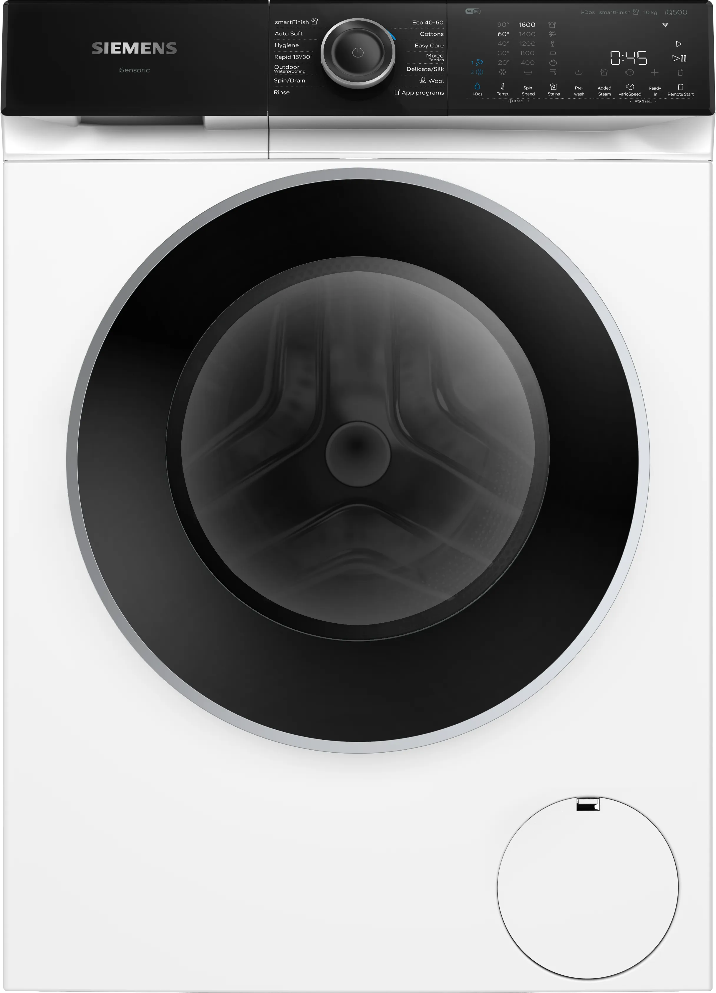 IQ500 Washing machine, front loader 10 kg max. 1600 rpm