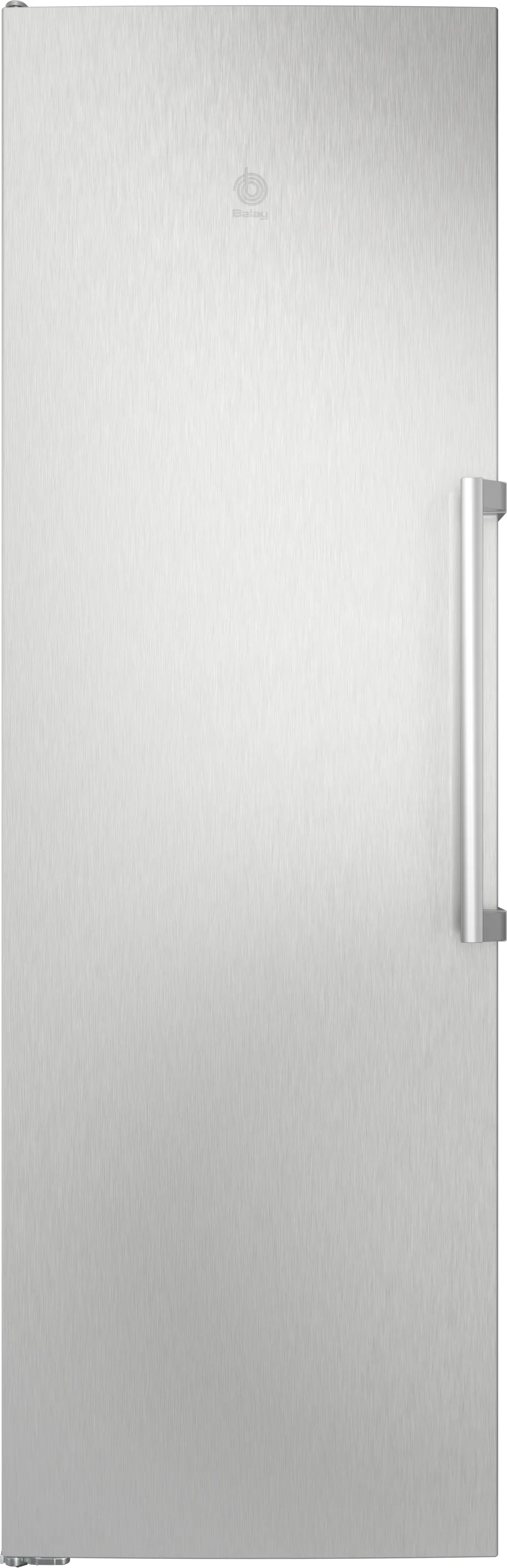 Frigorífico 1 puerta 186.2 x 59.5 cm Acero mate antihuellas 