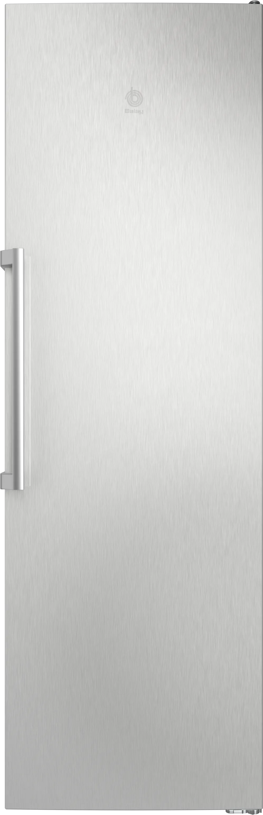Congelador vertical 1 puerta 186.2 x 59.5 cm Acero mate antihuellas 