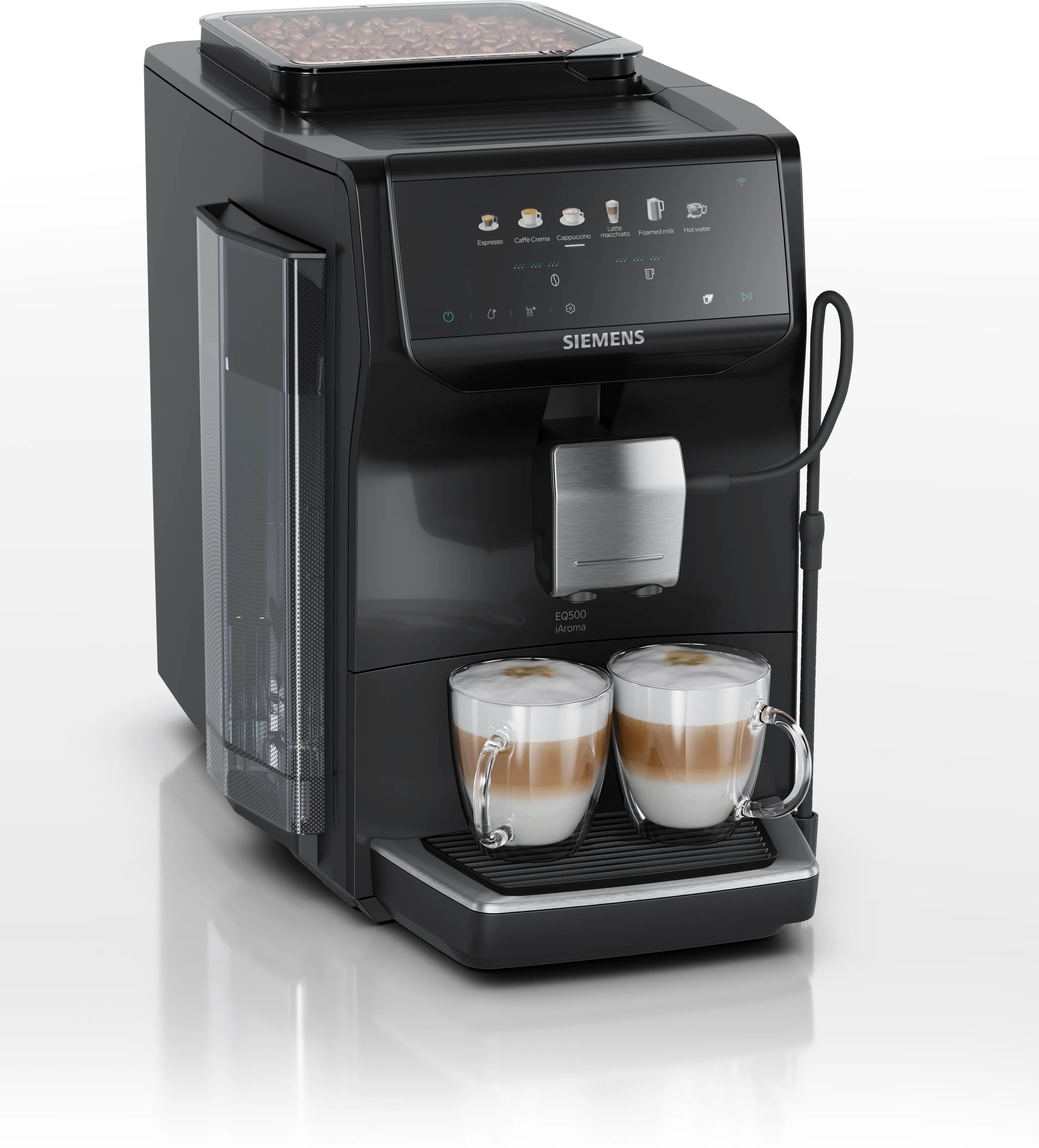Cafetera superautomática EQ500 iAroma Negro 