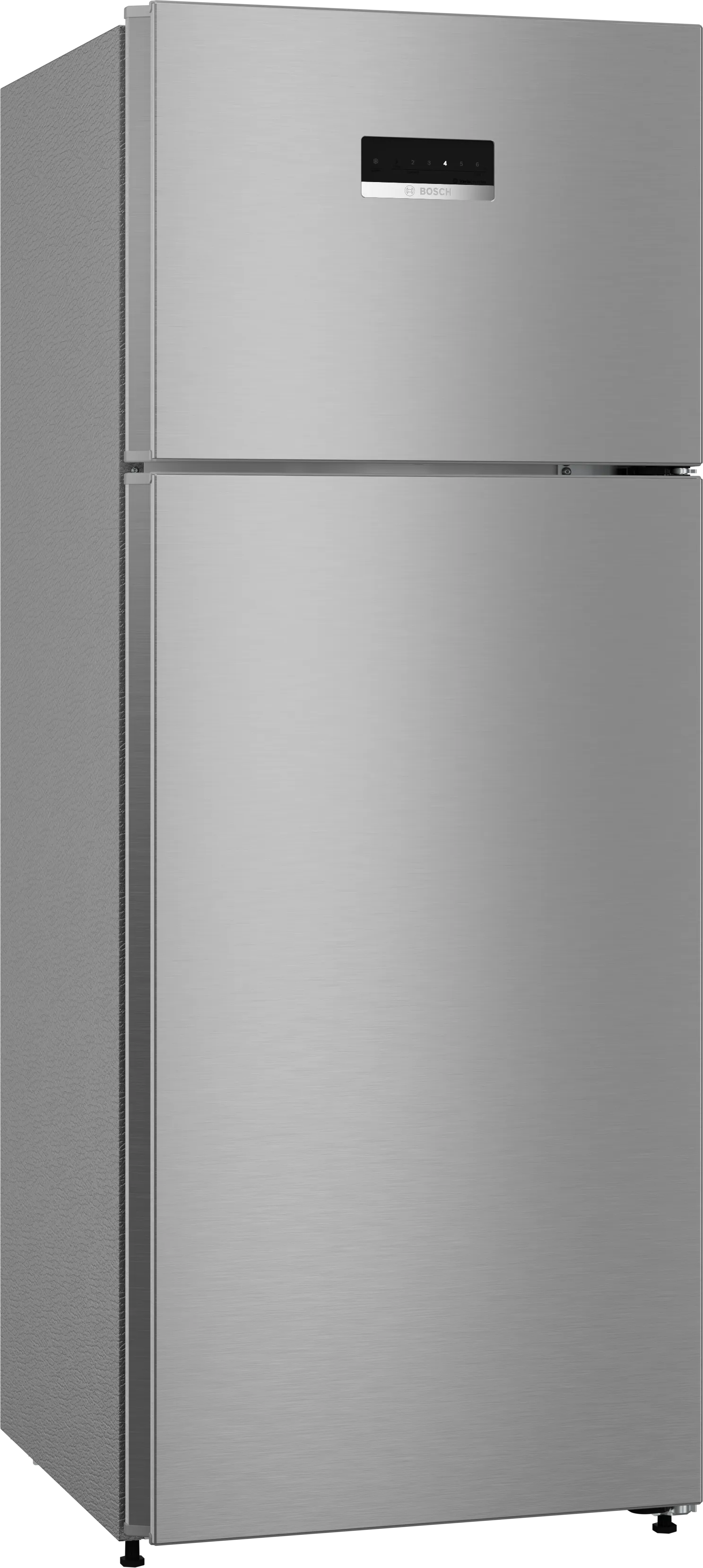 Series 2 free-standing fridge-freezer with freezer at top 156 x 60.5 cm Graphite, Total No Frost 