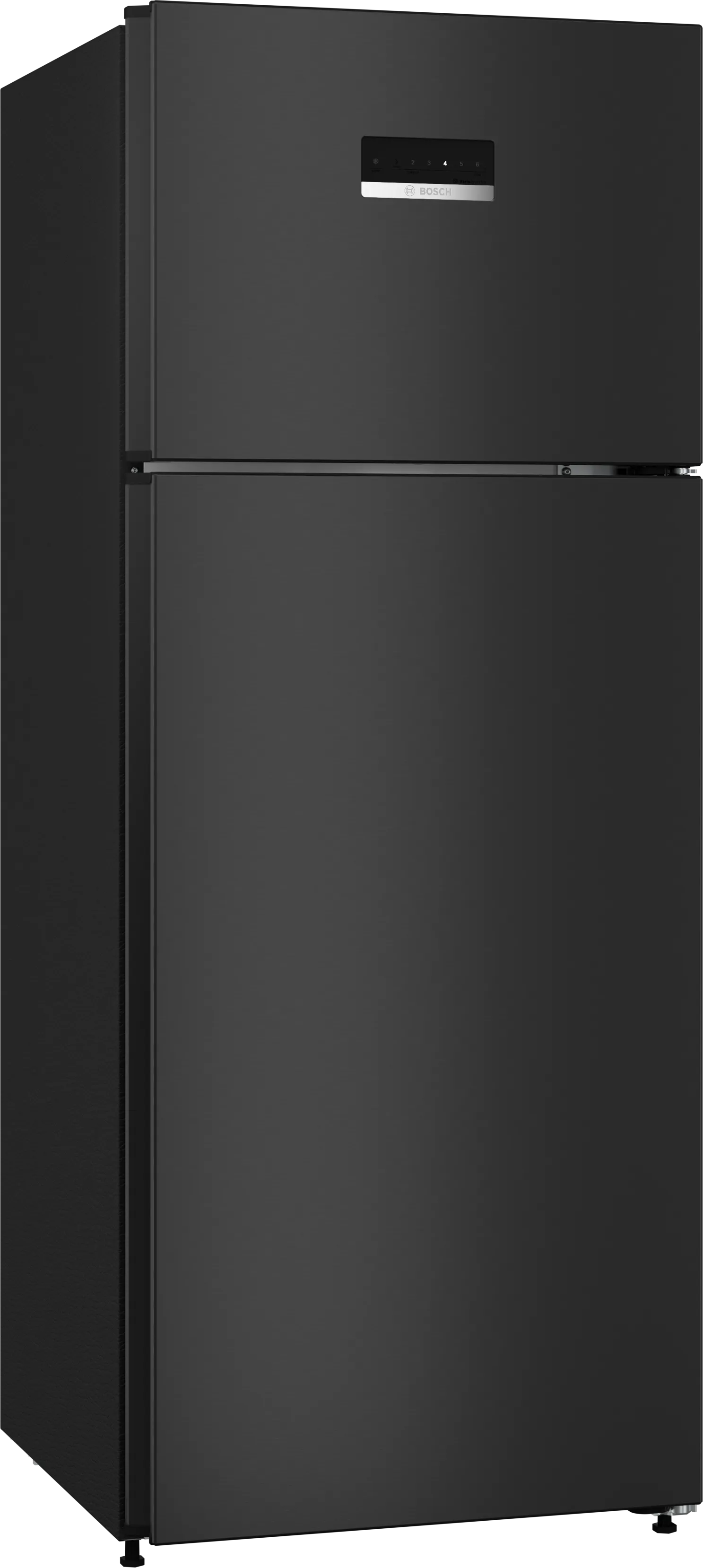 Series 2 free-standing fridge-freezer with freezer at top 156 x 60.5 cm Graphite, Total No Frost