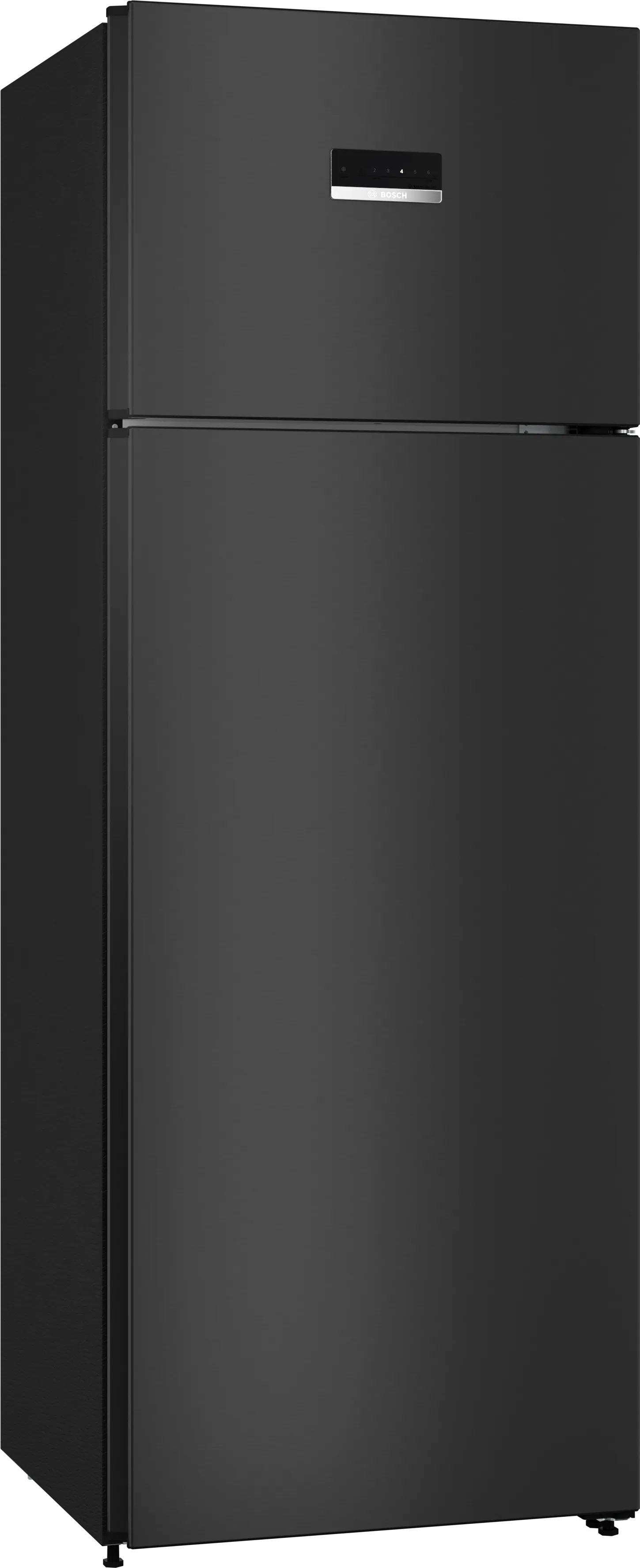 Series 4 free-standing fridge-freezer with freezer at top 187 x 67 cm Graphite, Total No Frost 