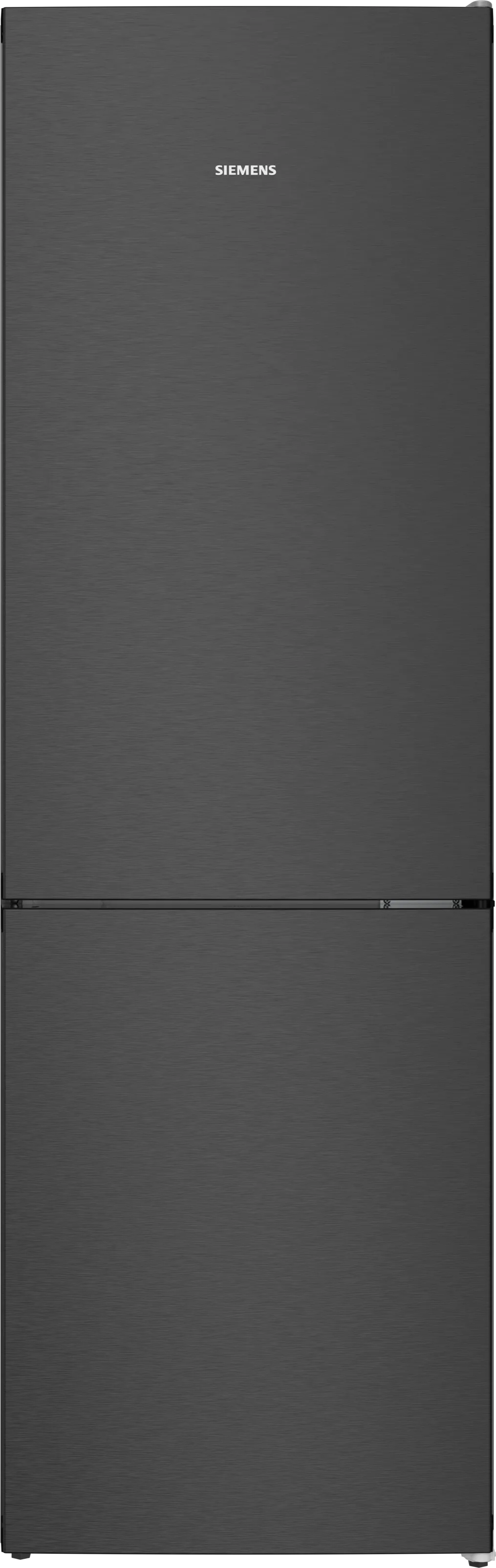 iQ300 Vrijstaande koel-vriescombinatie 186 x 60 cm Geborsteld zwart staal anti-fingerprint 