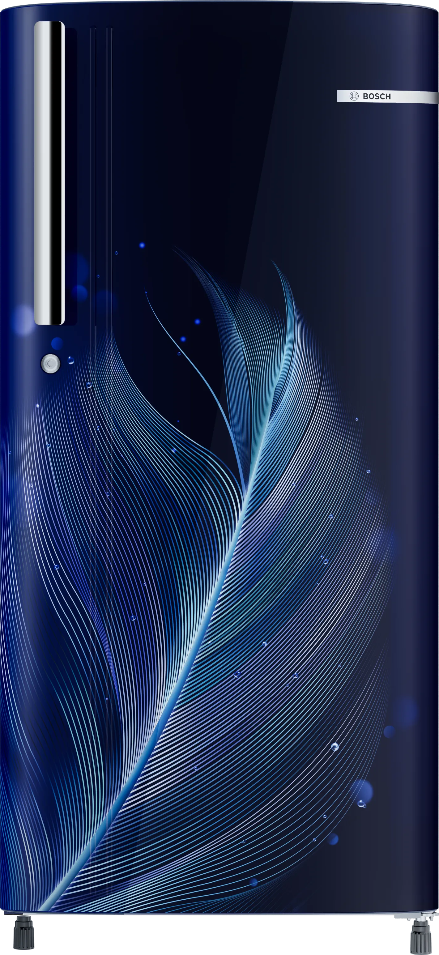 Series 2 free-standing fridge 116.2 x 53.5 cm Blue 