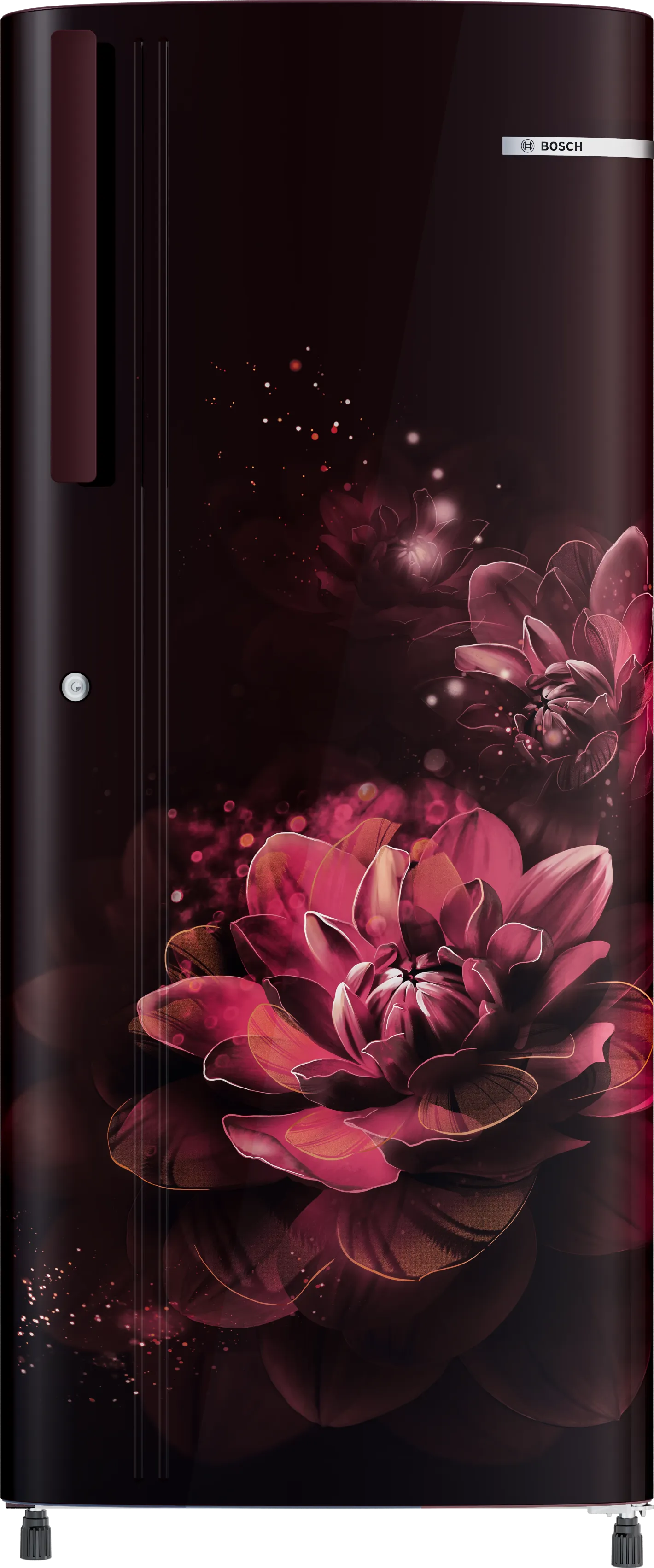 Series 2 free-standing fridge 128 x 53.5 cm Blue 