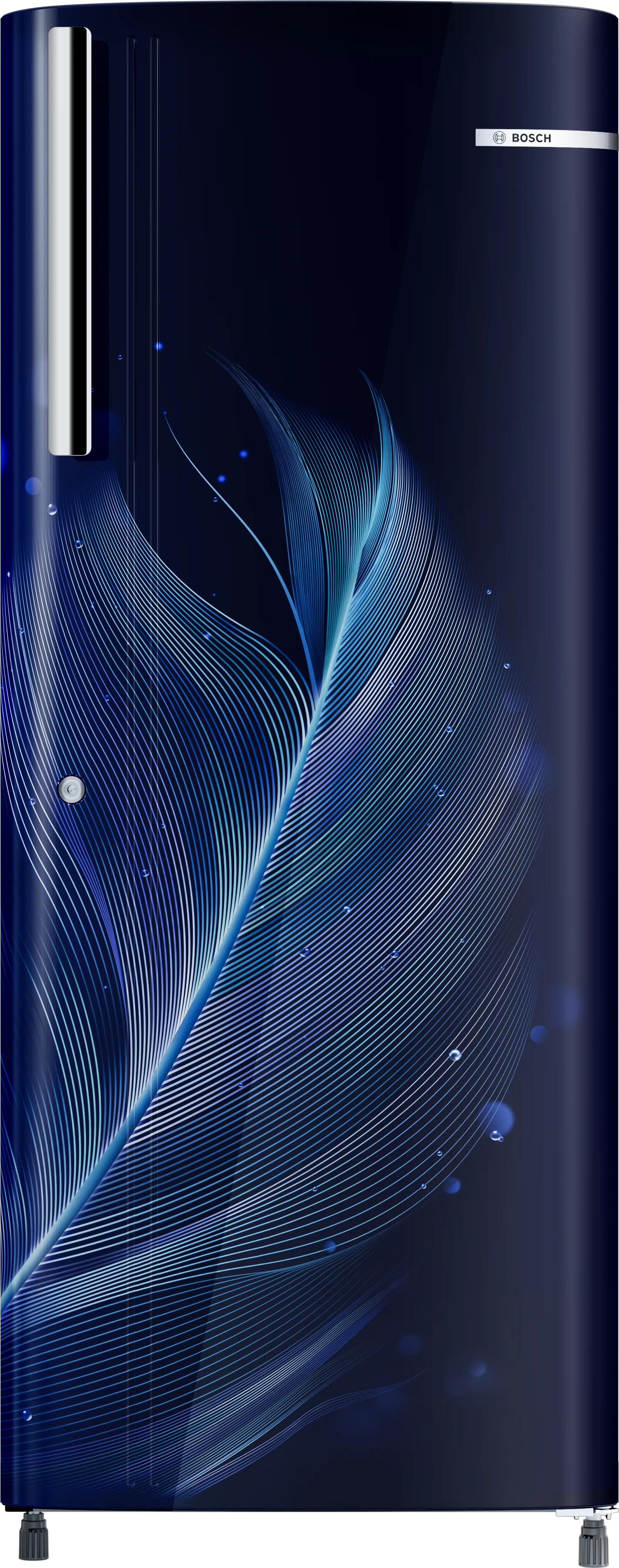 Series 2 free-standing fridge 135.2 x 53.5 cm Blue 