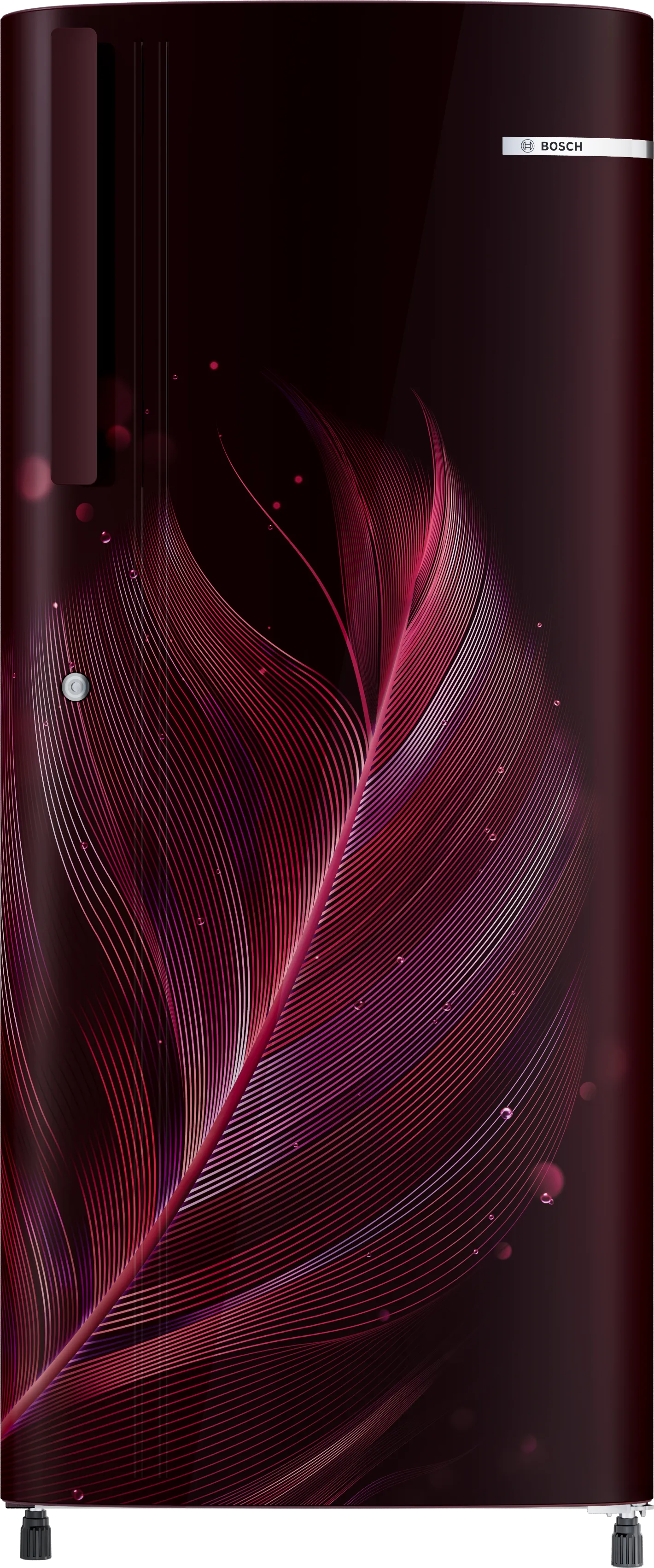 Series 2 free-standing fridge 128 x 53.5 cm Blue 