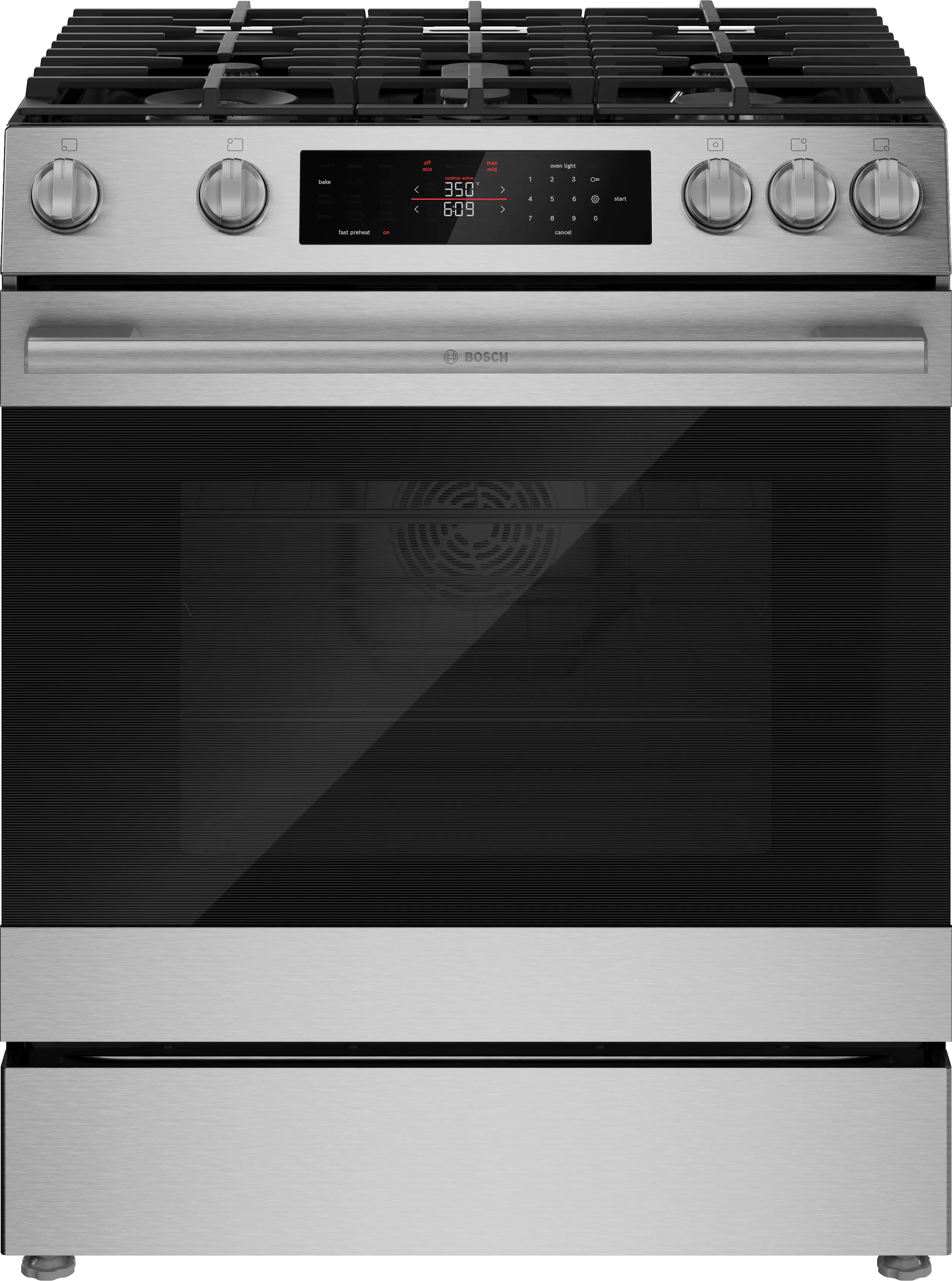 100 Series Freestanding Gas Range Stainless Steel 