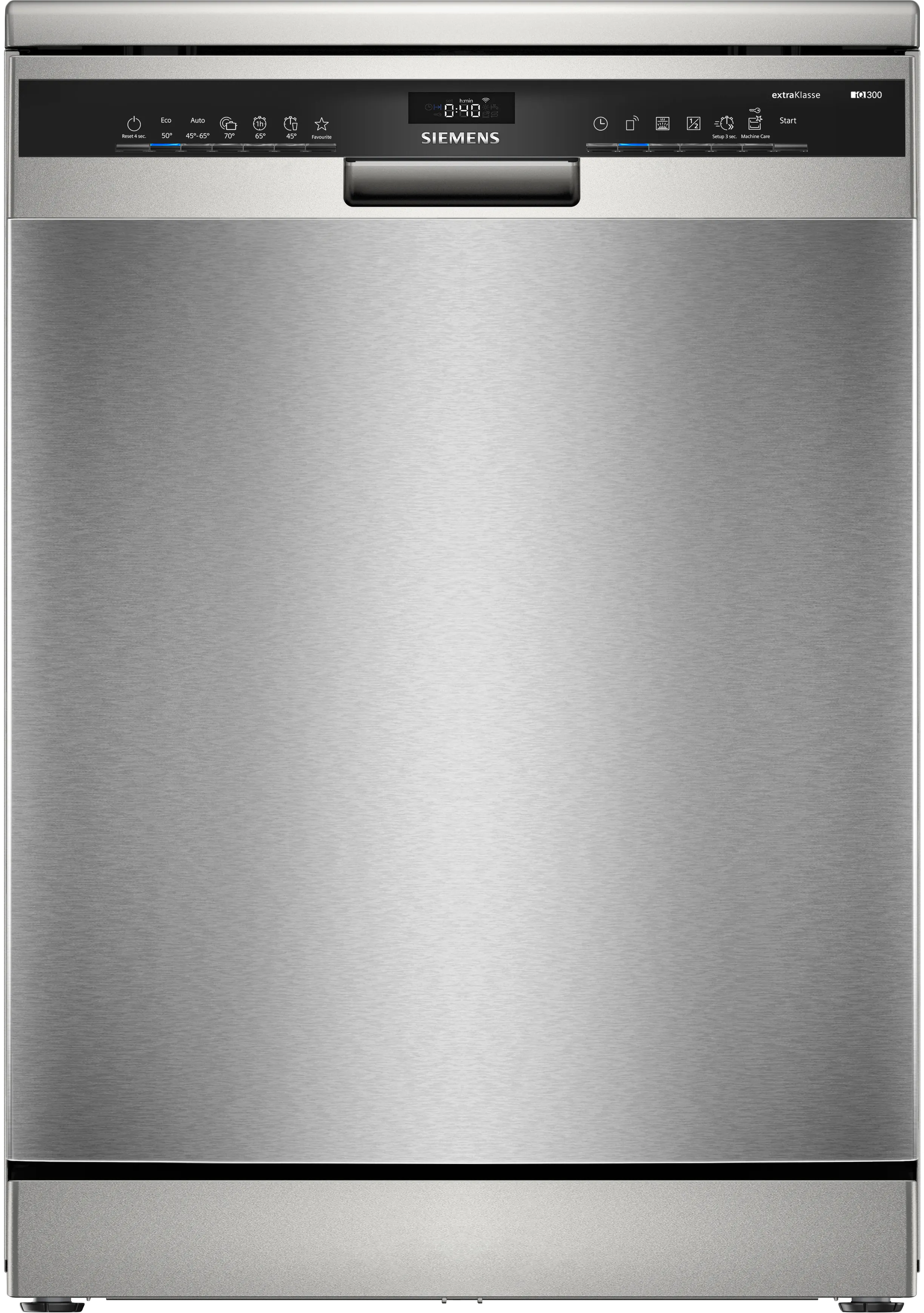 iQ300 Lave-vaisselle pose-libre 60 cm Acier brossé anti-traces