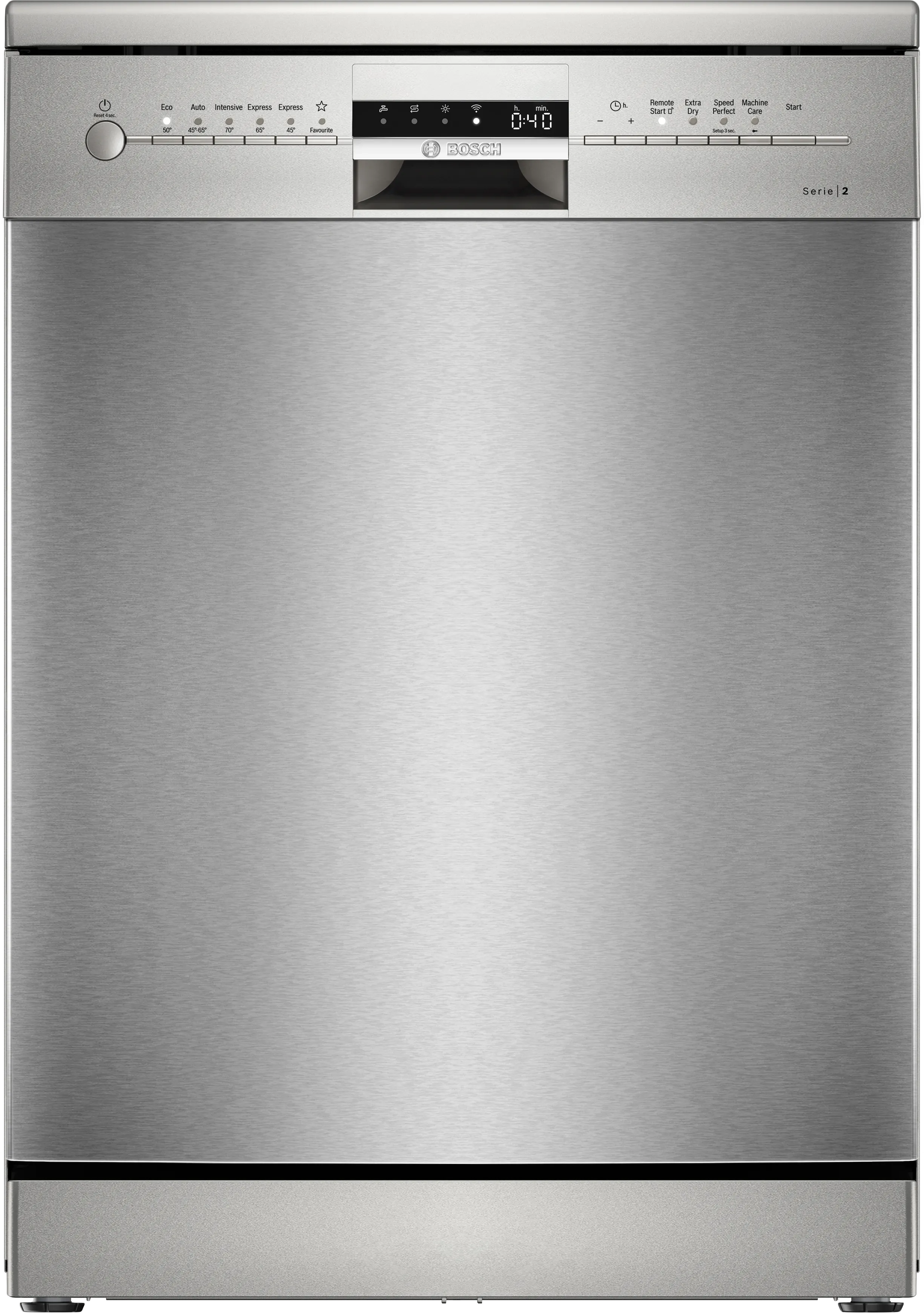 Series 2 free-standing dishwasher 60 cm Brushed steel anti-fingerprint