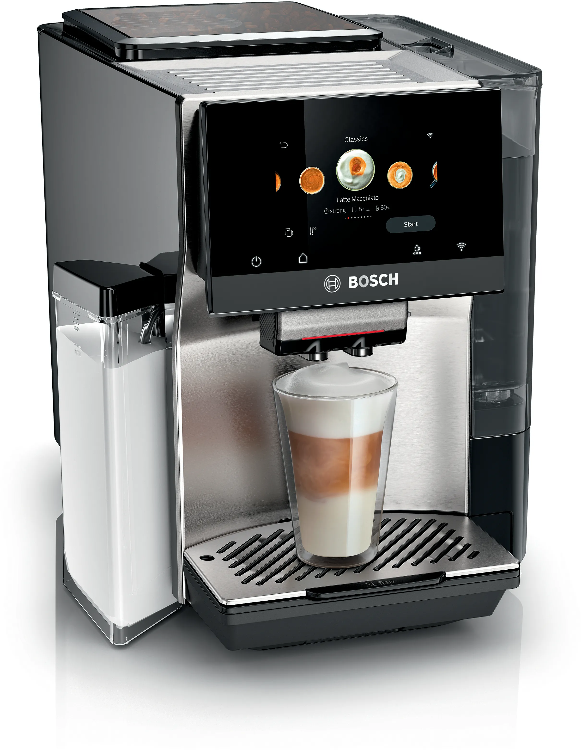 Series 8 Fully automatic coffee machine VeroCafe Stainless steel