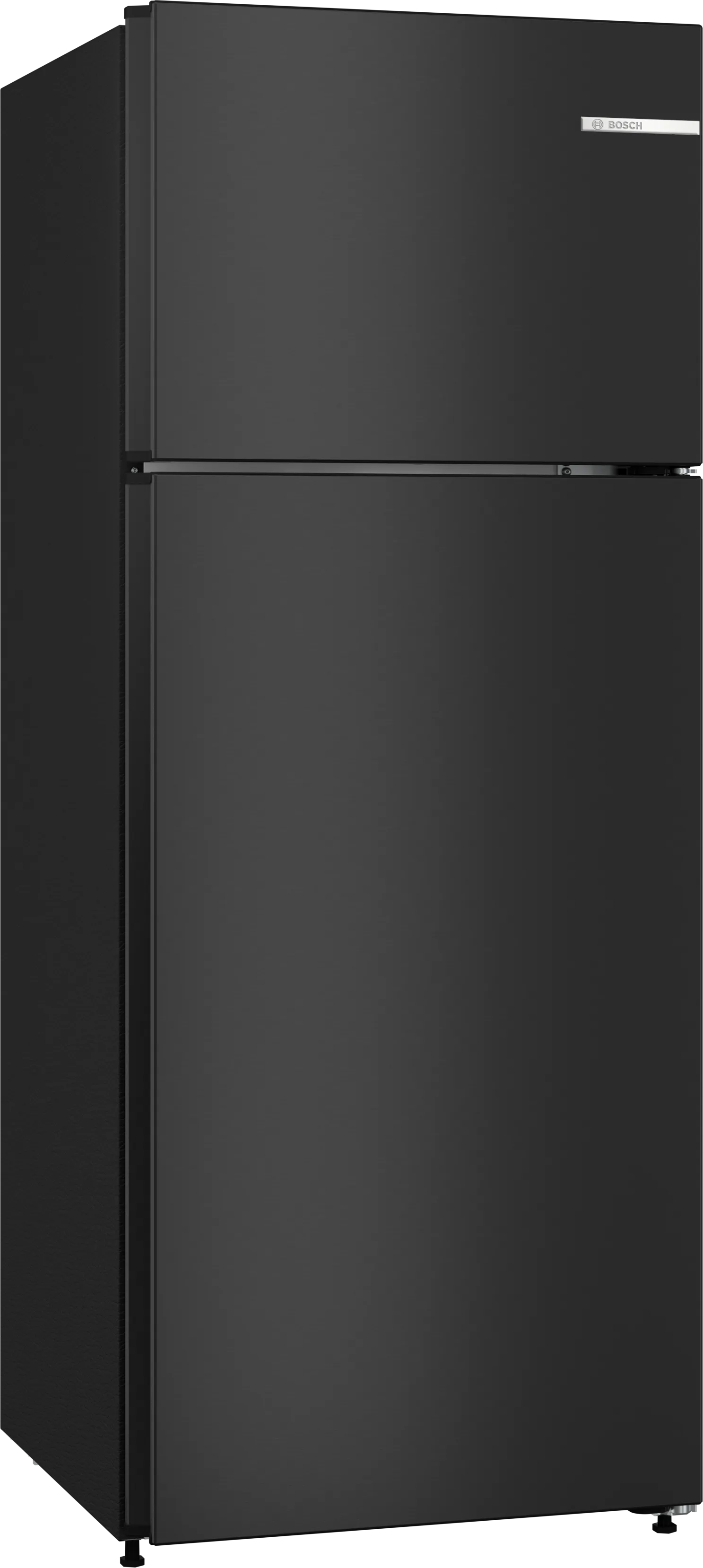 Series 2 free-standing fridge-freezer with freezer at top 156 x 60.5 cm Graphite, Total No Frost 