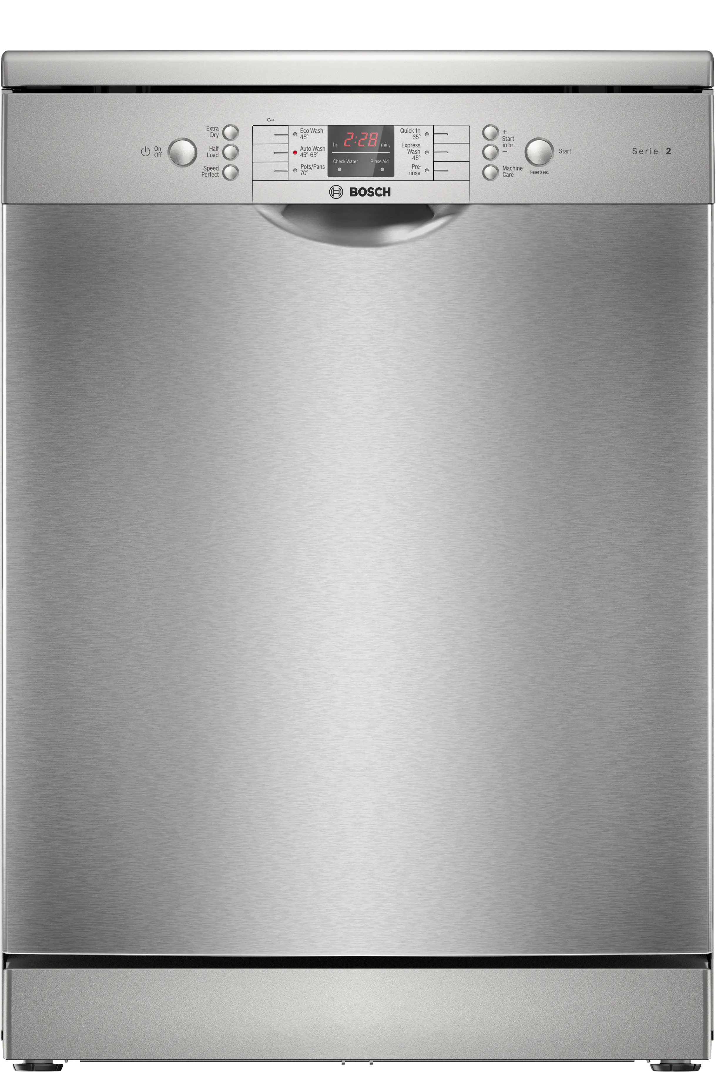 Series 2 Free-standing dishwasher 60 cm Brushed steel anti-fingerprint 