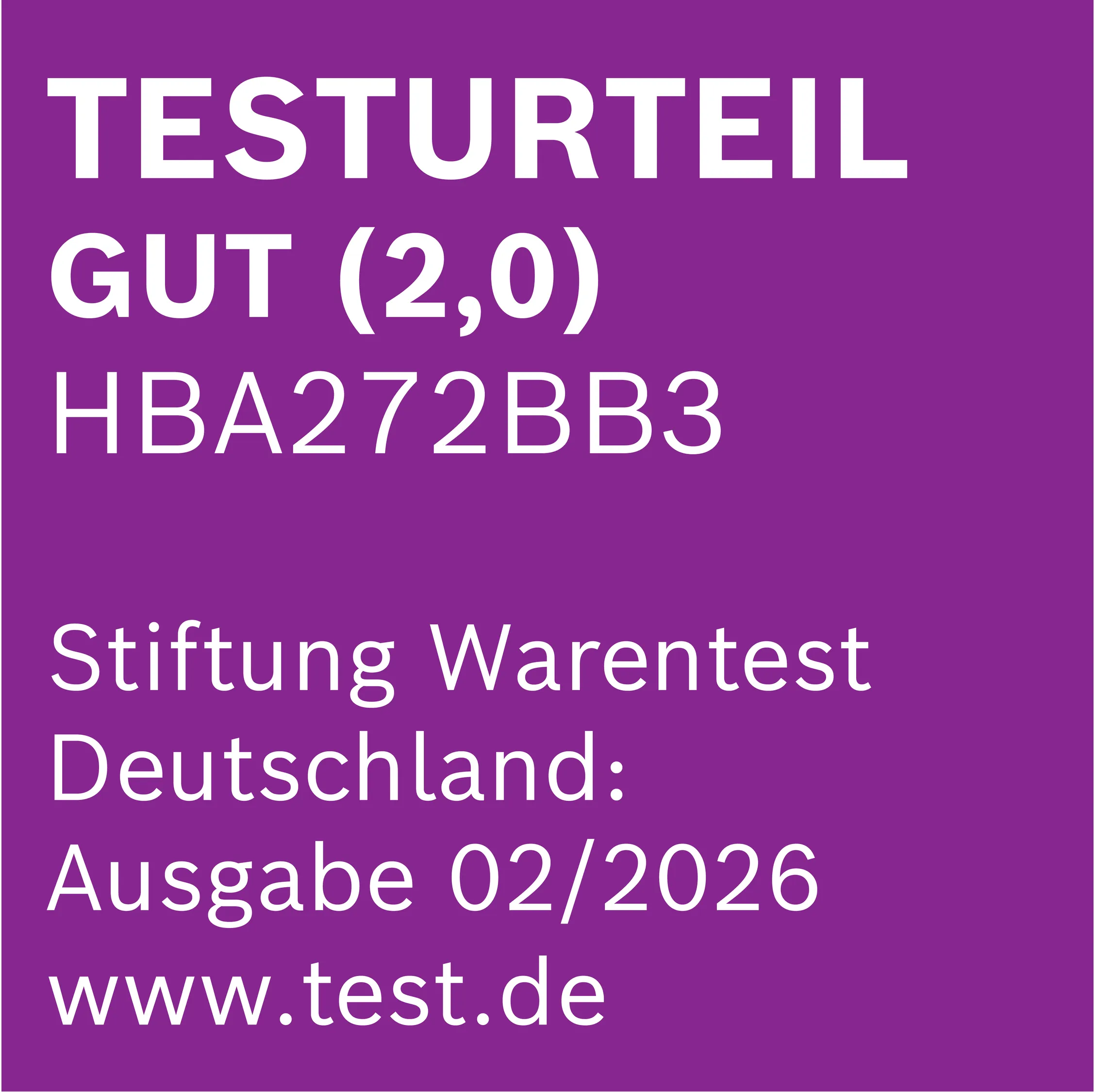 Foto Nr. 10 des Produkts HBA272BB3