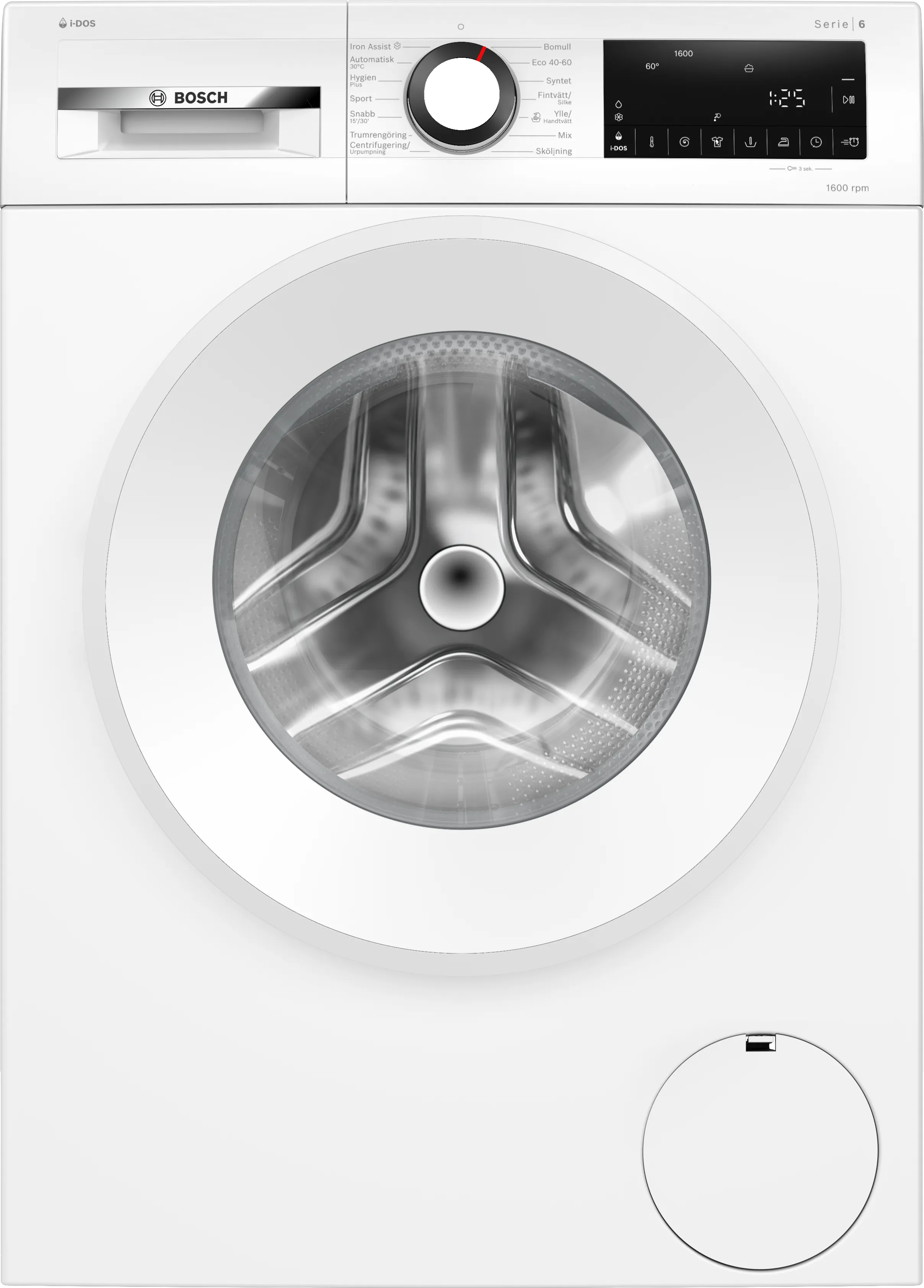 Serie 6 Vaskemaskine 10 kg maks. 1600 omdr./min. 