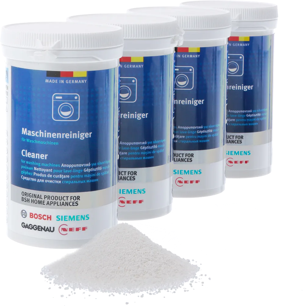 Çamaşır Makineleri için Temizleyici (4'lü Ekonomik Paket) 