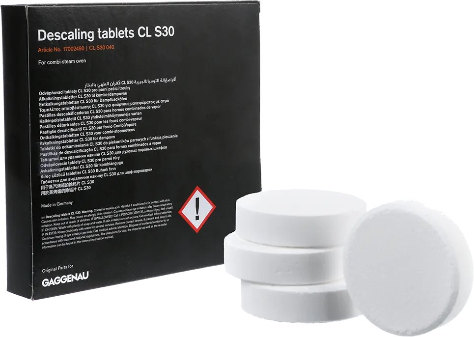 Descaling Tablets for Steam Ovens (4 x 120g) 